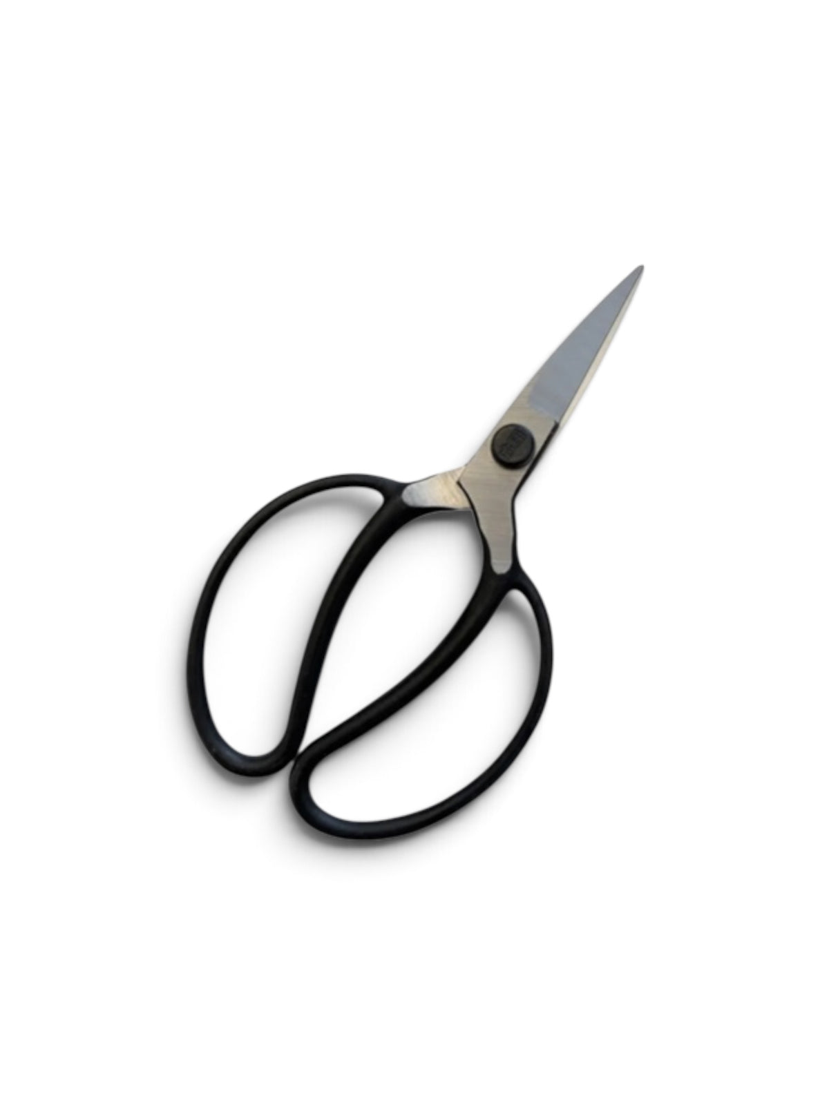 Okatsune Japanese Gardener Scissors (C-2 Type No.203) Total Length & Blade (210mm/55mm) High-Carbon Steel [Standard Steel Finish / Rivet Joint]