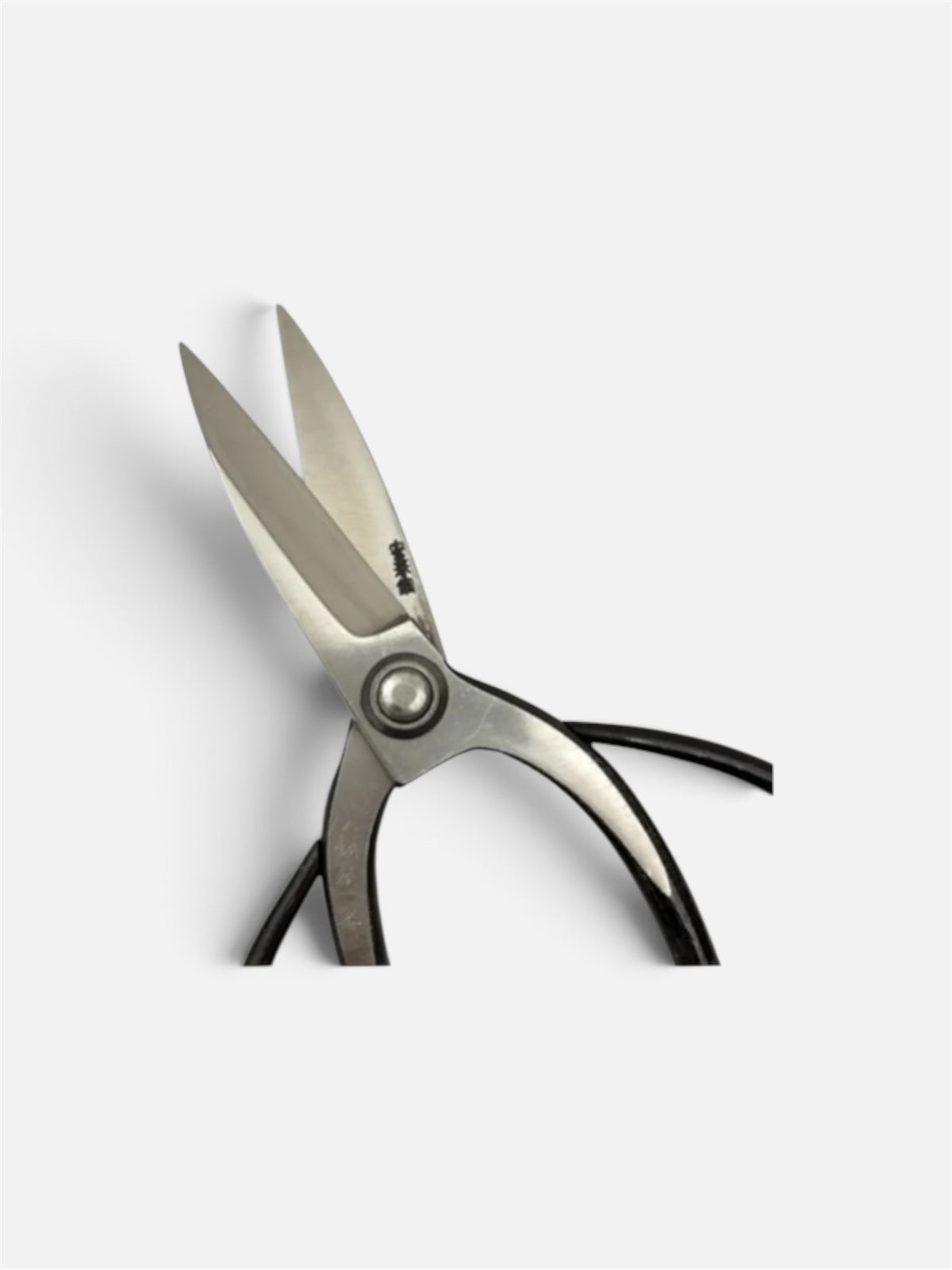 Hasamiya Ichiban Traditional Japanese Gardener Scissors (Japanese Gardener-Style) Total Length & Blade (208mm/80mm) Yasuki Yellow Paper Steel [Urasuki / Rivet Joint] in