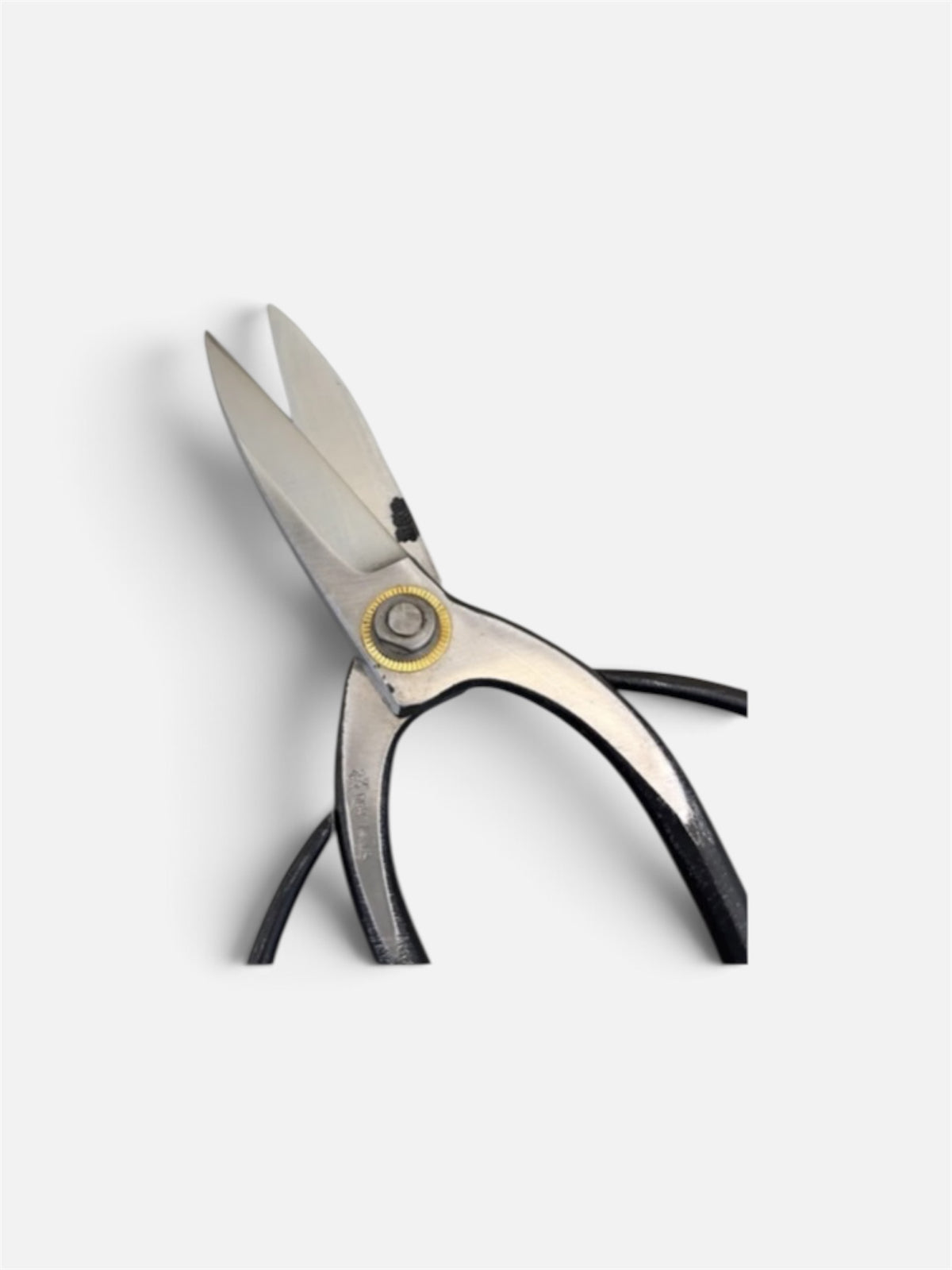 Hasamiya Ichiban Traditional Japanese Gardener Scissors (Gardener-style) Total Length & Blade (210mm/80mm) Yasuki White Paper Steel [Urasuki / Screw Joint]