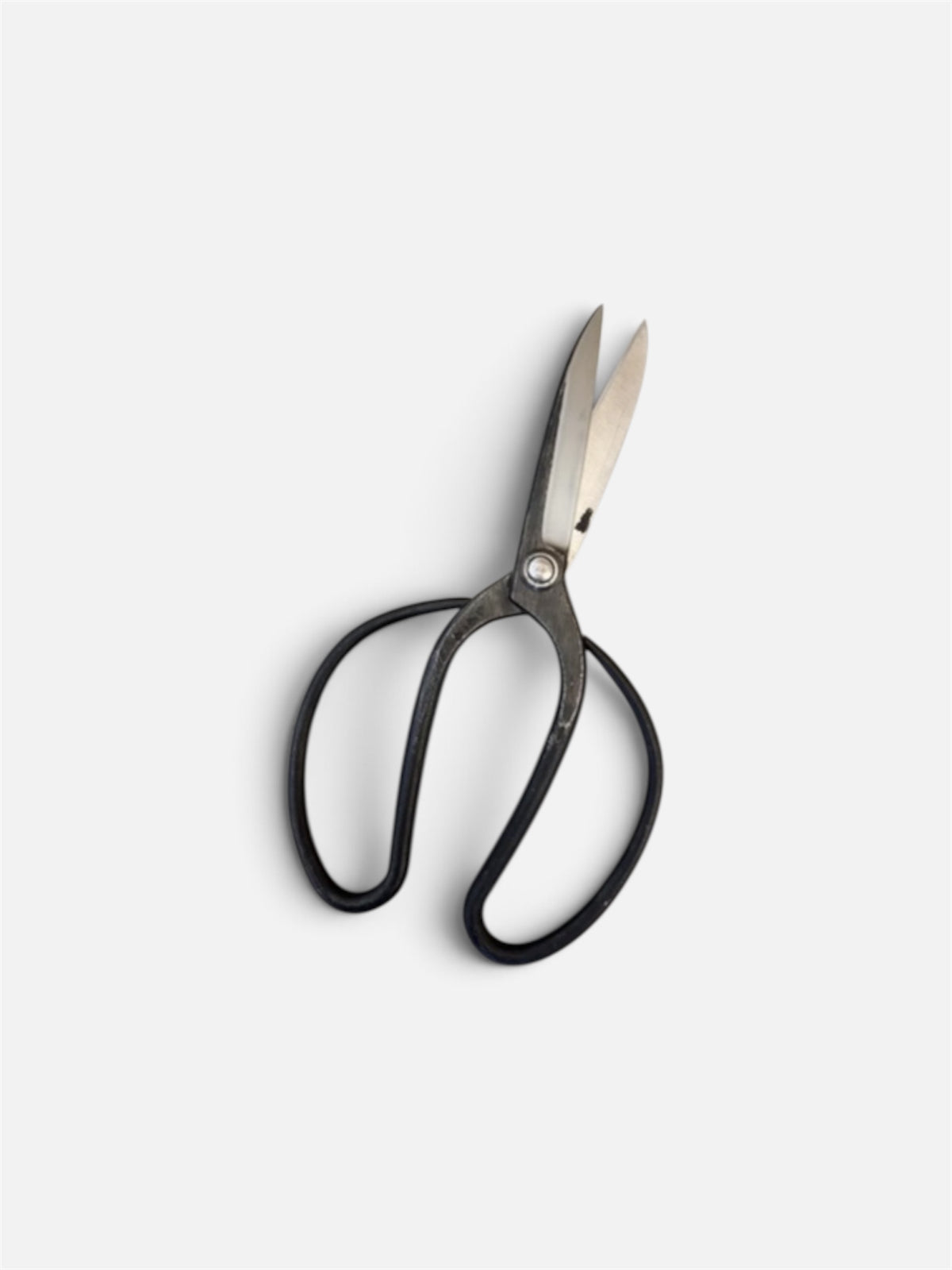 Hasamiya Ichiban Traditional Japanese Gardener Scissors (Sasuke Modified Style ) Total Length & Blade (230mm/95mm) Yasuki White Paper Steel [Urasuki / Rivet Joint]