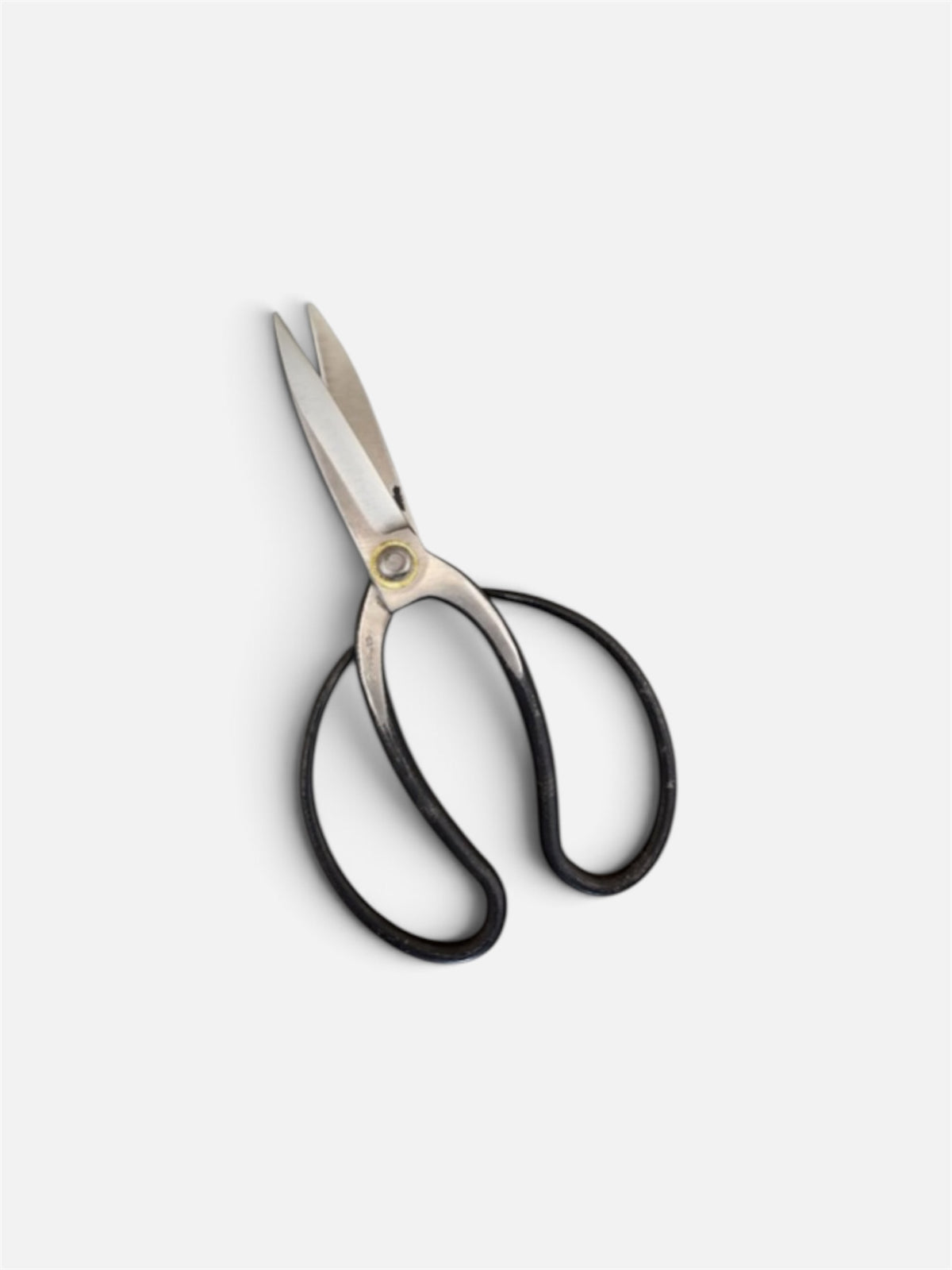Hasamiya Ichiban Traditional Japanese Gardener Scissors (Japanese Gardener-Style) Total Length & Blade (220mm/93mm) Yasuki White Paper Steel [Urasuki / Screw Joint]