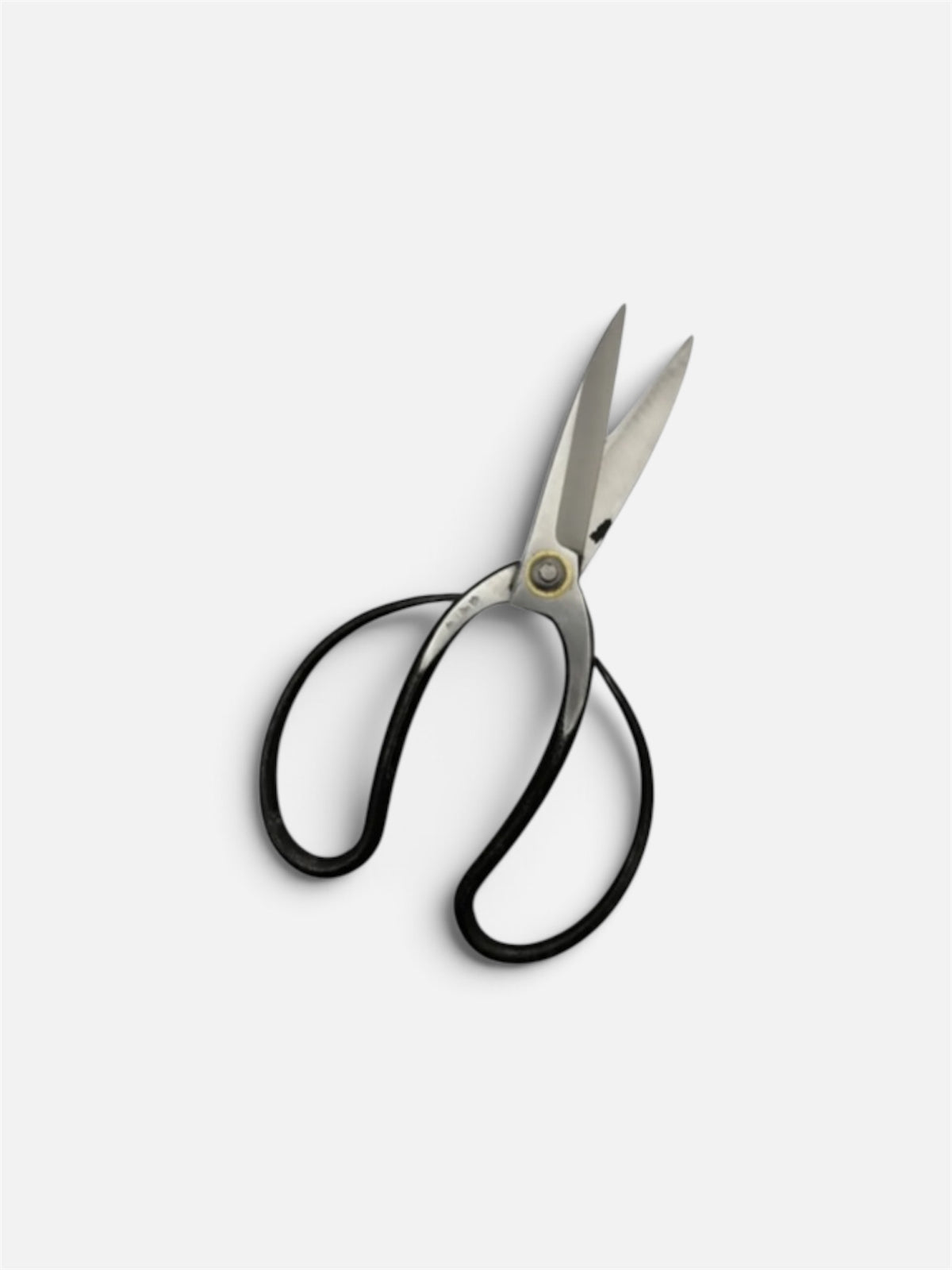 Hasamiya Ichiban Traditional Japanese Gardener Scissors (Japanese Gardener-Style) Total Length & Blade (220mm/93mm) Yasuki White Paper Steel [Urasuki / Screw Joint]