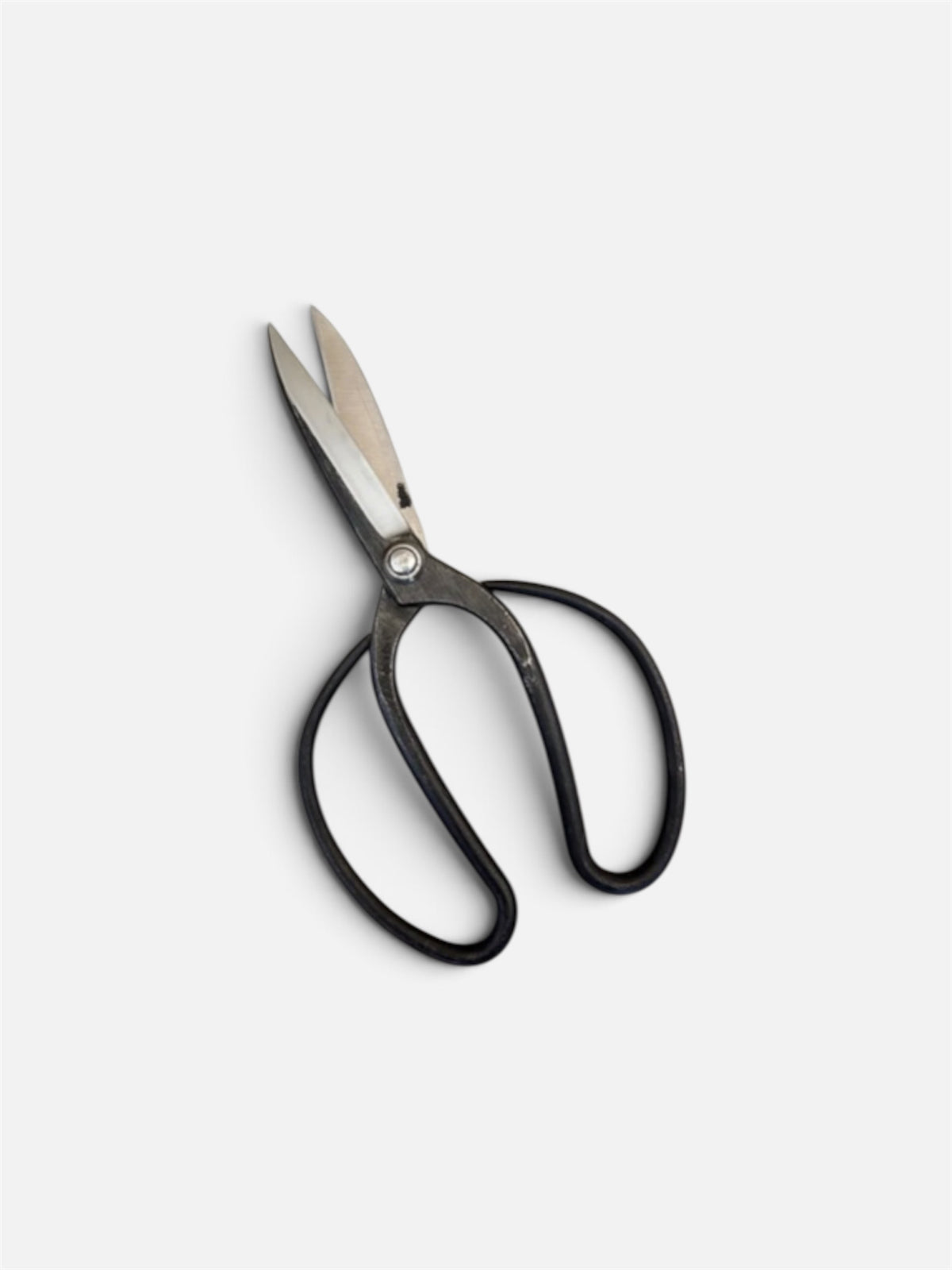 Hasamiya Ichiban Traditional Japanese Gardener Scissors (Sasuke Modified Style ) Total Length & Blade (230mm/95mm) Yasuki White Paper Steel [Urasuki / Rivet Joint]