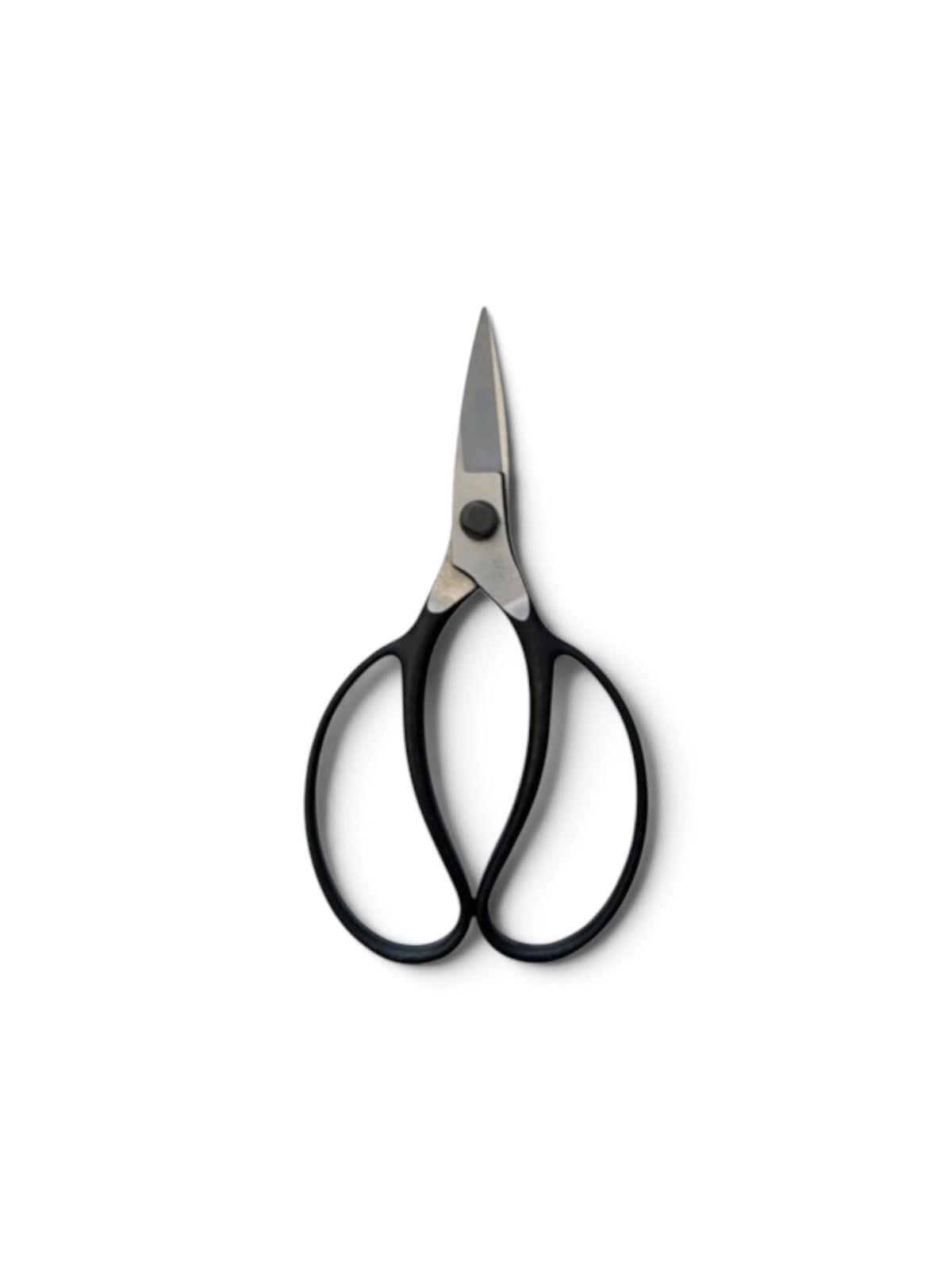 Okatsune Japanese Gardener Scissors (D-Type No.221) Total Length & Blade (200mm/52mm) High-Carbon Steel [Standard Steel Finish / Rivet Joint]