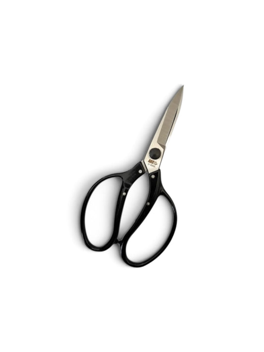 ARS Japanese Gardener Scissors Long Type (U-600L) Total Length & Blade (228mm/75mm) High-Carbon Steel [Polished Finish / Rivet Joint]