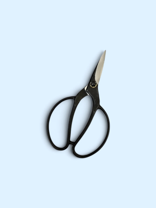 Hasami Masamune Japanese Gardener Scissors (NO.2025) Total Length & Blade (210mm/73mm) Aogami Blue Paper Steel [Machine-Forged & Hand-Finished / Screw Joint / Hollow Ground]