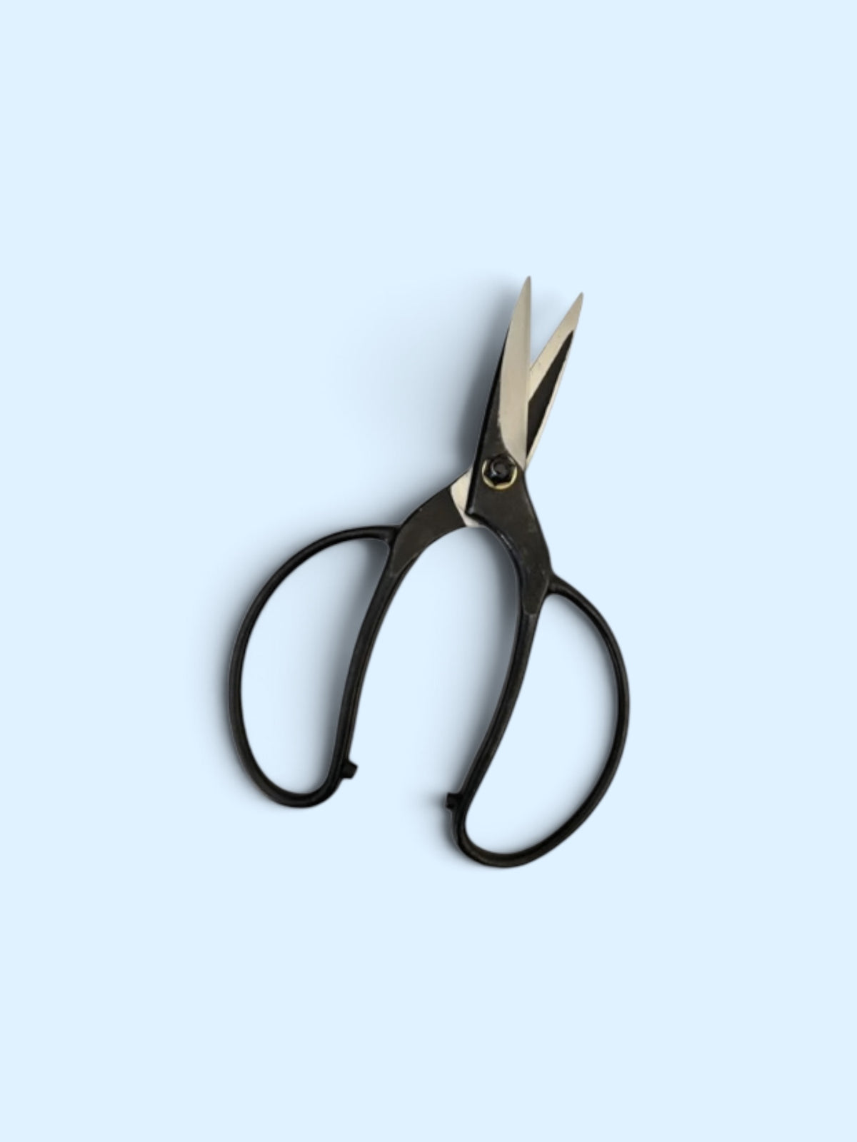 Hasami Masamune Japanese Gardener Scissors (NO.2025) Total Length & Blade (210mm/73mm) Aogami Blue Paper Steel [Machine-Forged & Hand-Finished / Screw Joint / Hollow Ground]