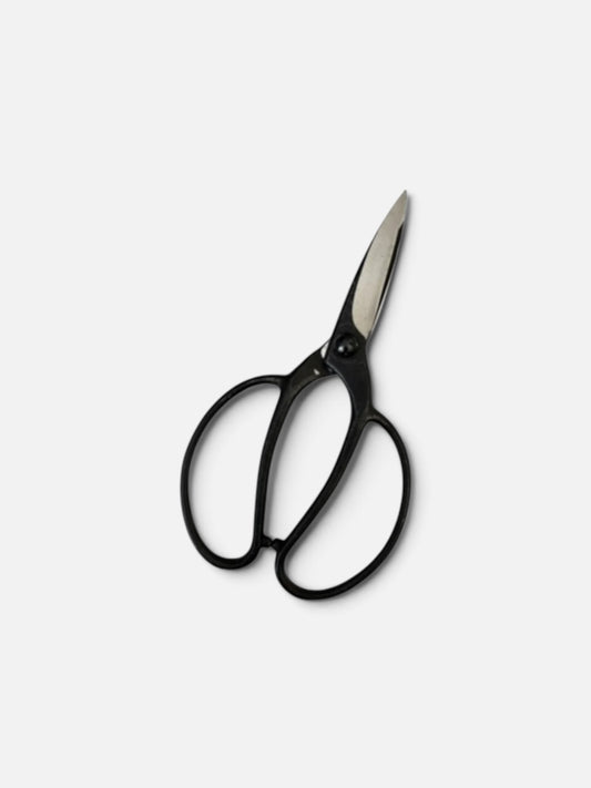 Hasami Masamune Japanese Gardener Scissors (NO.203) Total Length & Blade (215mm/90mm) Shirogami White Paper Steel [Machine-Forged & Hand-Finished / Rivet Joint / Hollow Ground]