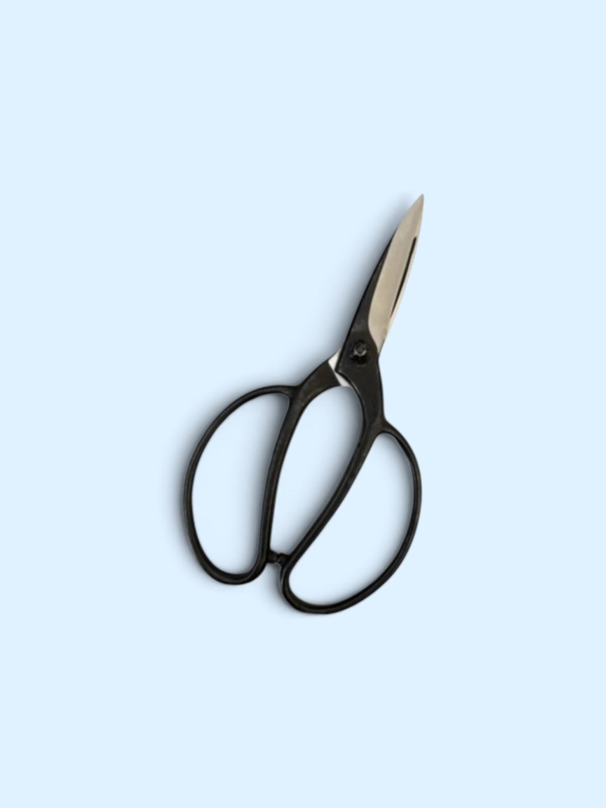 Hasami Masamune Japanese Gardener Scissors (NO.203) Total Length & Blade (215mm/90mm) Aogami Blue Paper Steel [Machine-Forged & Hand-Finished / Screw Joint with Lock Nut / Hollow Ground]