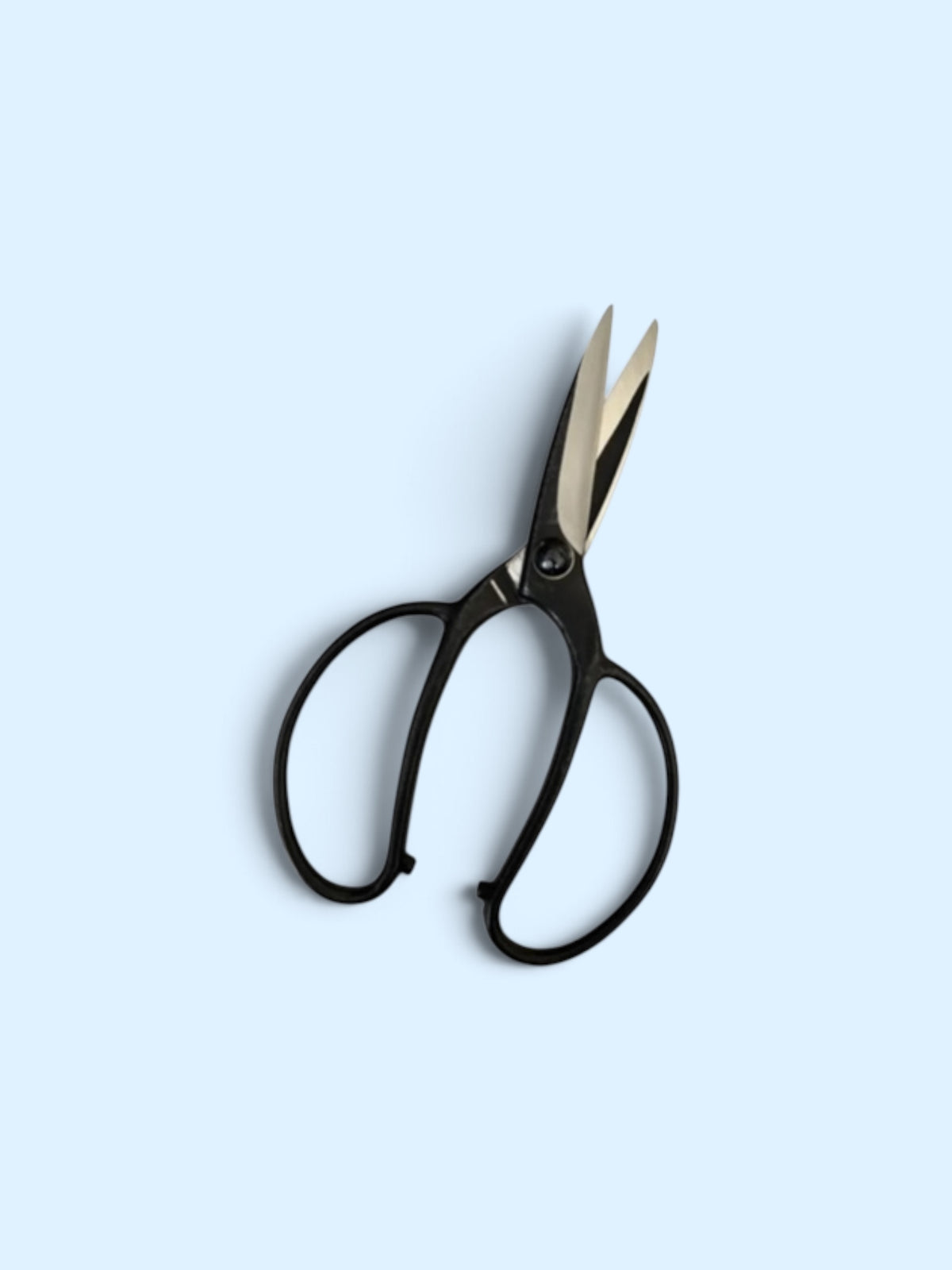 Hasami Masamune Japanese Gardener Scissors (NO.203) Total Length & Blade (215mm/87mm) Aogami Blue Paper Steel [Machine-Forged & Hand-Finished / Rivet Joint / Hollow Ground]