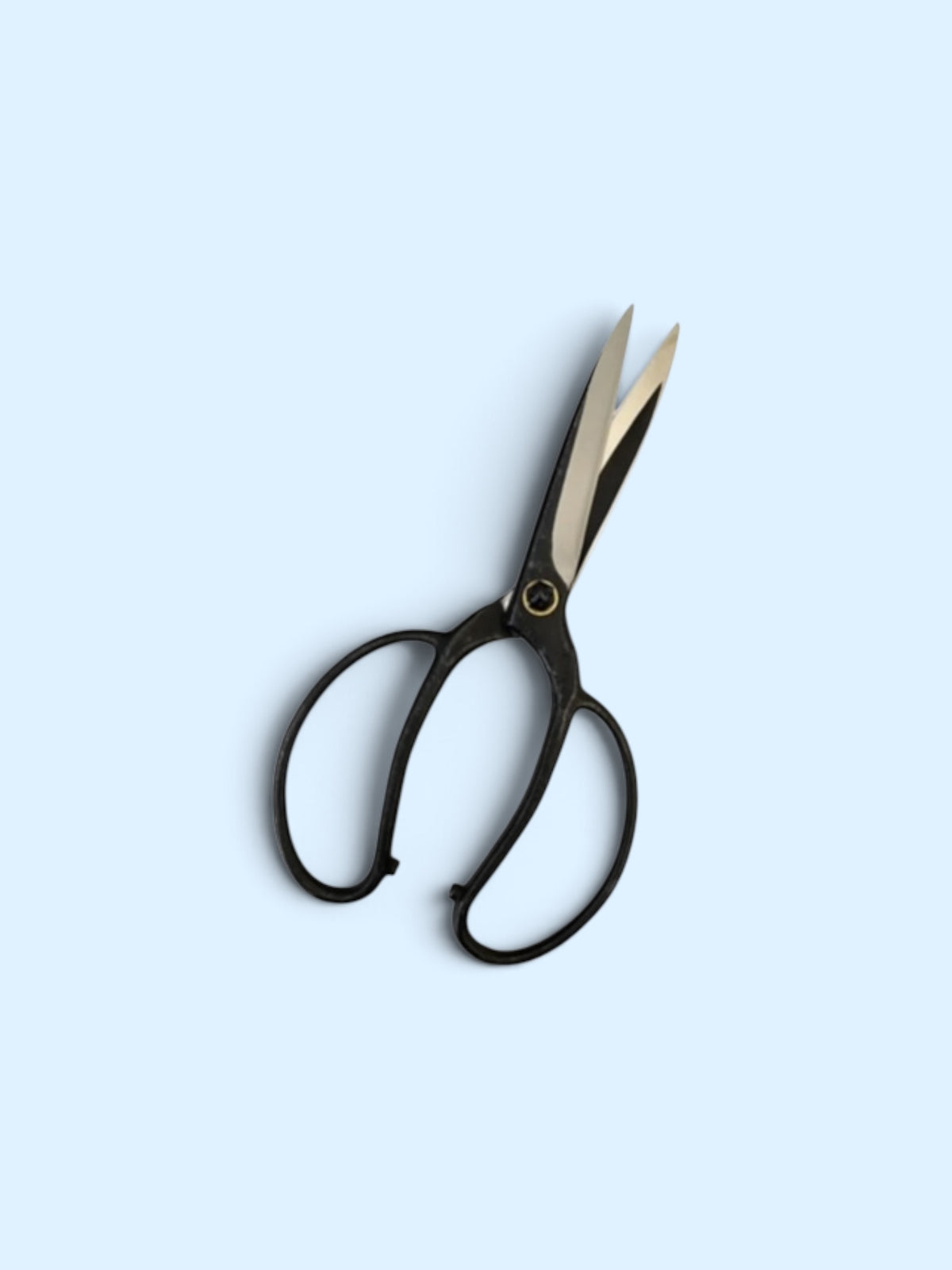 Hasami Masamune Japanese Gardener Scissors (NO.204) Total Length & Blade (245mm/115mm) Aogami Blue Paper Steel [Machine-Forged & Hand-Finished / Screw Joint / Hollow Ground]