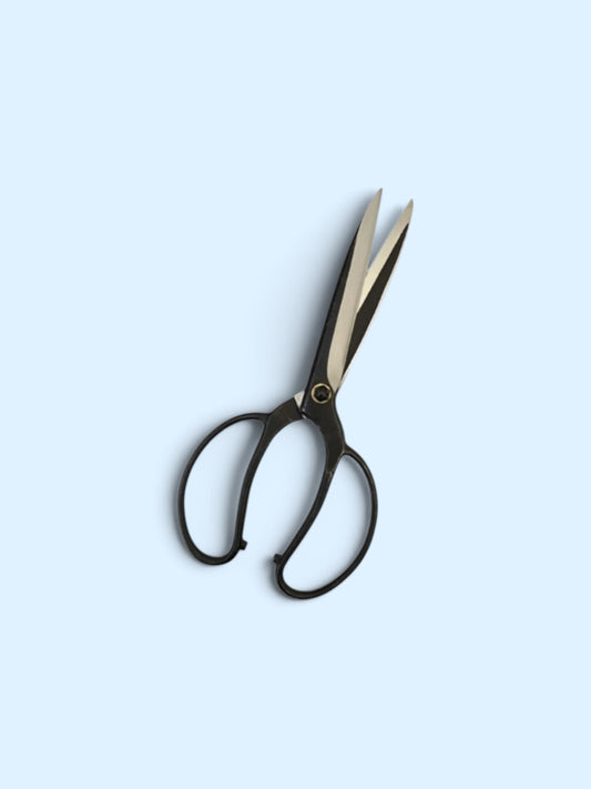 Hasami Masamune Japanese Gardener Scissors (NO.205) Total Length & Blade (280mm/145mm) Aogami Blue Paper Steel [Machine-Forged & Hand-Finished / Screw Joint / Hollow Ground]