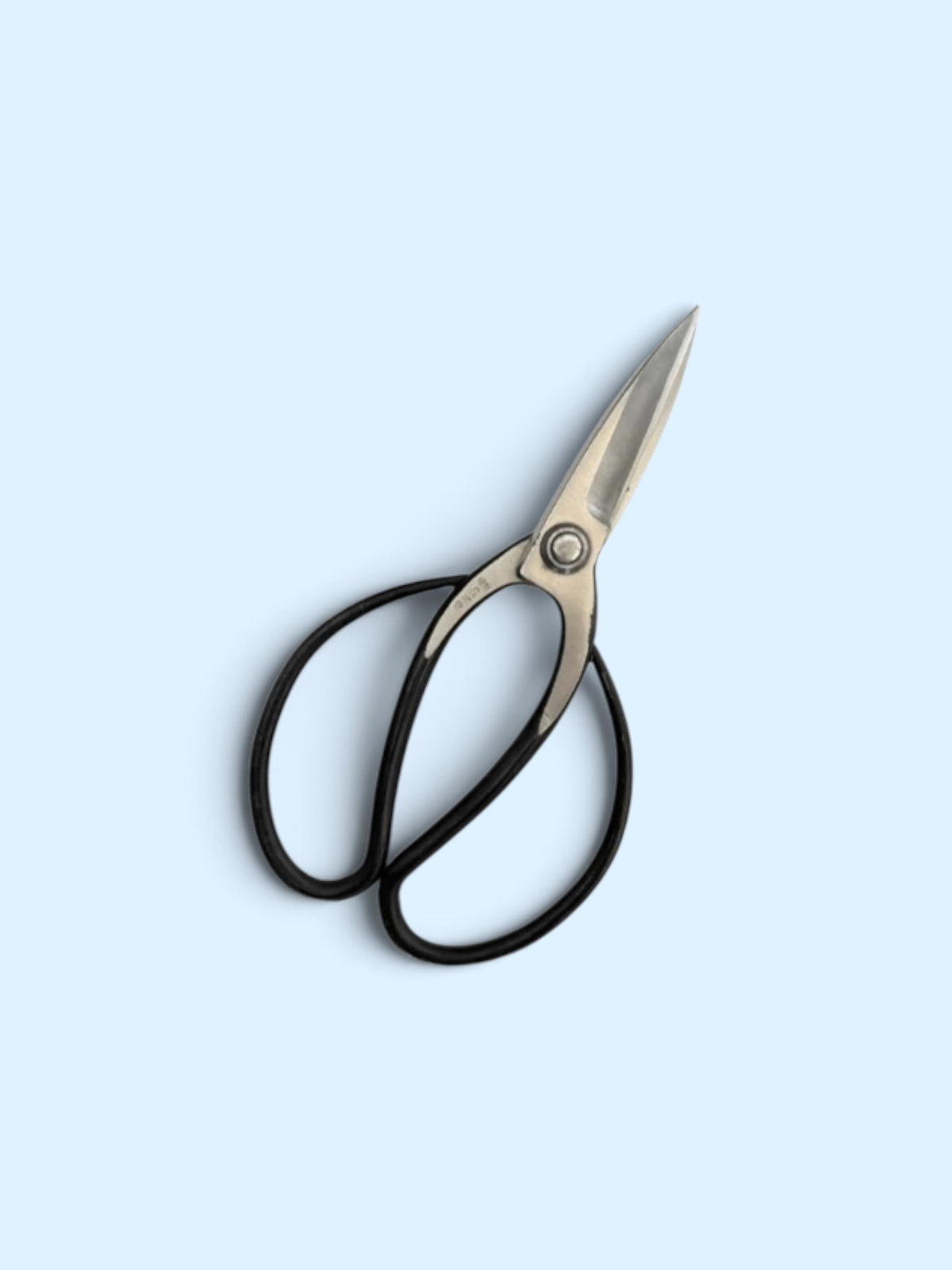 Hanafubuki Type A Traditional Japanese Gardener Scissors Total Length & Blade (210mm/80mm) Aogami Blue Paper Steel [Traditional Hand-Forged from Scratch / Rivet Joint / Hollow Ground]