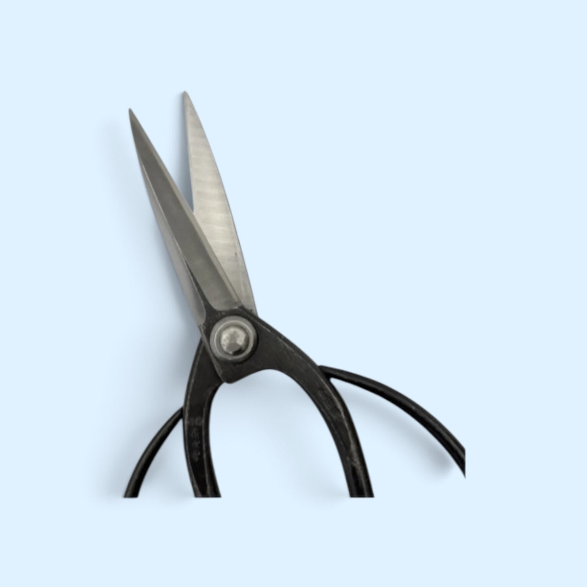 Hanafubuki Ibukigari Pine Pruning Traditional Japanese Gardener Scissors Total Length & Blade (205mm/81mm) Aogami Blue Paper Steel [Traditional Hand-Forged from Scratch / Rivet Joint / Hollow Ground]