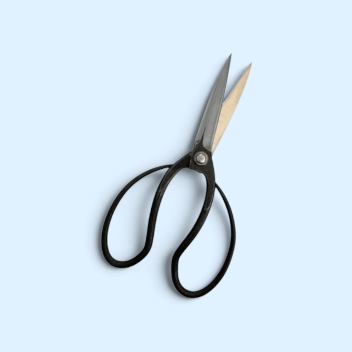 Hanafubuki Ibukigari Pine Pruning Traditional Japanese Gardener Scissors Total Length & Blade (225mm/95mm) Aogami Blue Paper Steel [Traditional Hand-Forged from Scratch / Rivet Joint / Hollow Ground]