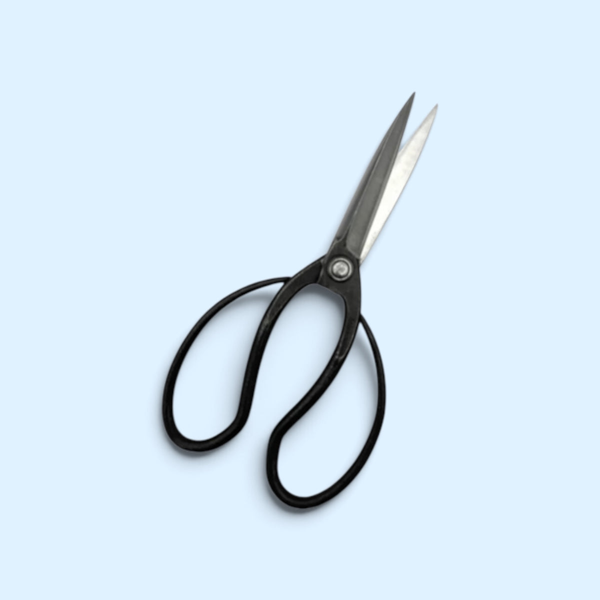 Hanafubuki Ibukigari Pine Pruning Traditional Japanese Gardener Scissors Total Length & Blade (225mm/95mm) Aogami Blue Paper Steel [Traditional Hand-Forged from Scratch / Rivet Joint / Hollow Ground]