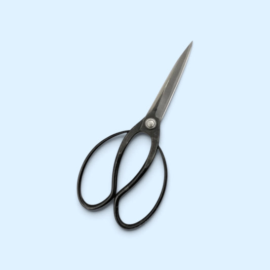 Hanafubuki Ibukigari Pine Pruning Traditional Japanese Gardener Scissors Total Length & Blade (235mm/110mm) Aogami Blue Paper Steel [Traditional Hand-Forged from Scratch / Rivet Joint / Hollow Ground]