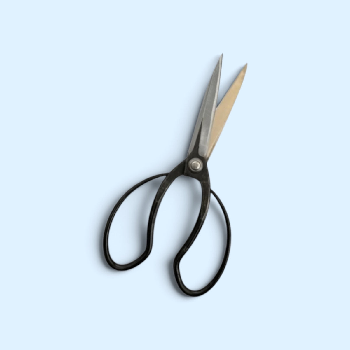 Hanafubuki Ibukigari Pine Pruning Traditional Japanese Gardener Scissors Total Length & Blade (235mm/110mm) Aogami Blue Paper Steel [Traditional Hand-Forged from Scratch / Rivet Joint / Hollow Ground]