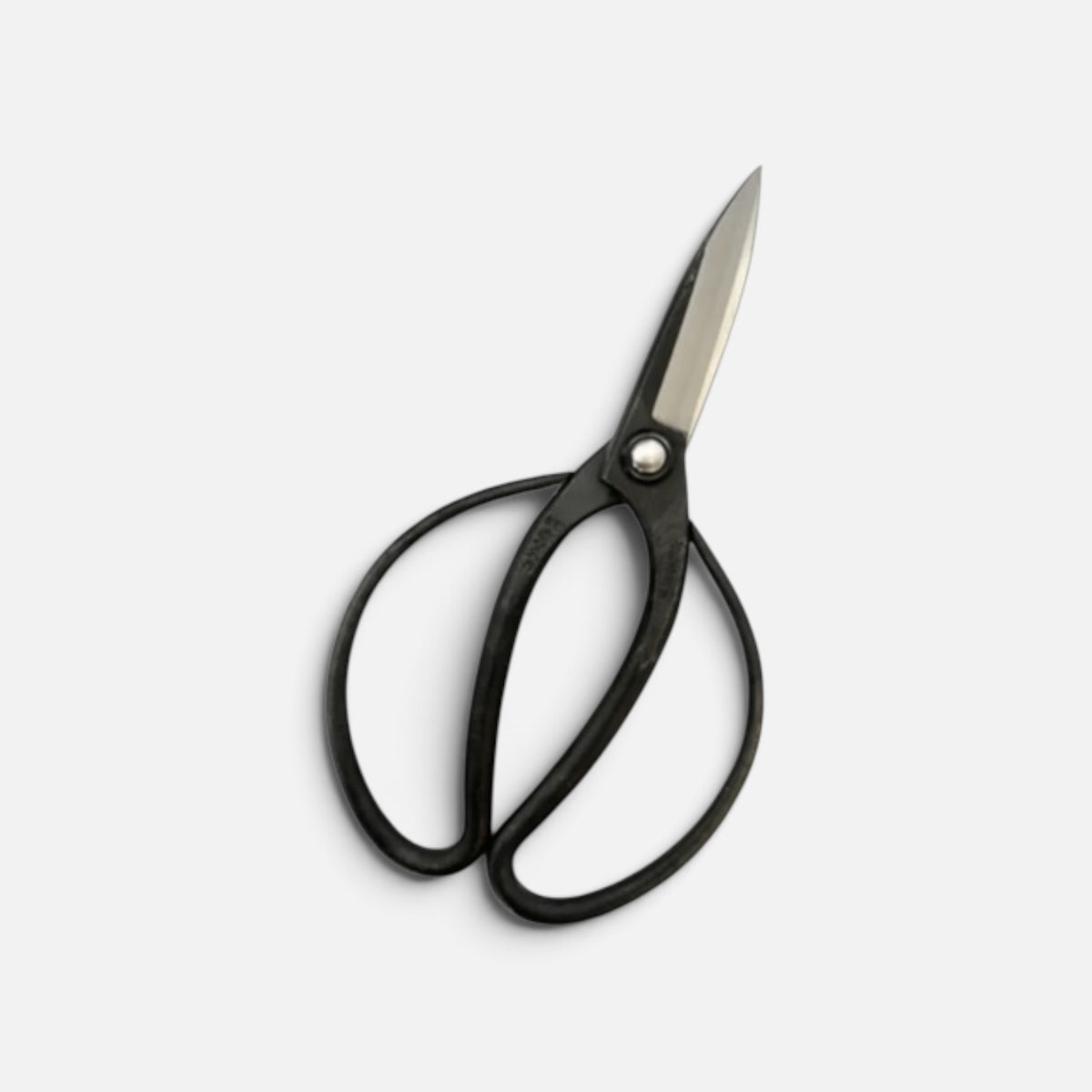 Hidehisa Traditional Japanese Gardener Scissors T-3 Total Length & Blade (210mm/78mm) Shirogami White Paper Steel [Traditional Hand-Forged from Scratch / Rivet Joint]