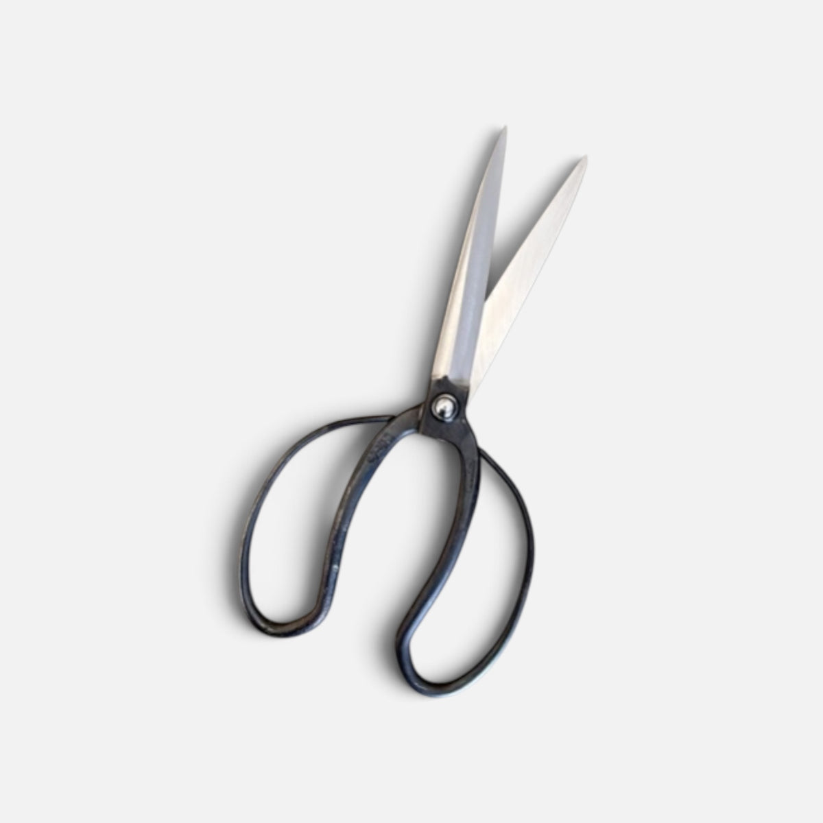 Hidehisa Okubo Style Long Blade Traditional Japanese Gardener Scissors T-7 Total Length & Blade (275mm/134mm) Shirogami White Paper Steel [Traditional Hand-Forged from Scratch / Rivet Joint]