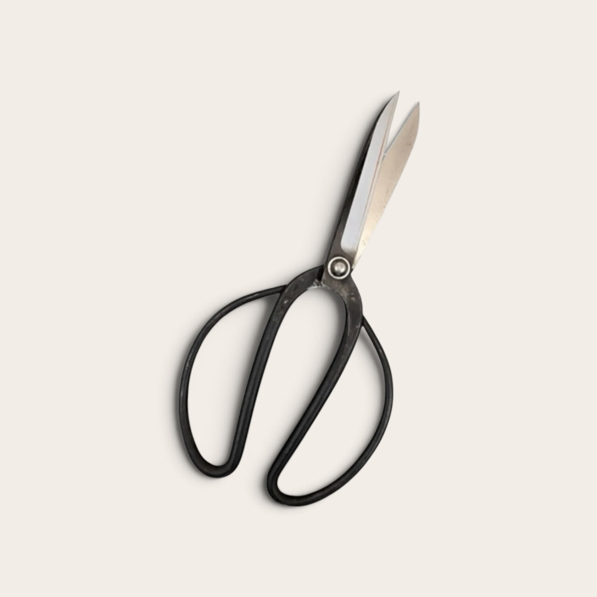 Minamoto no Akitada Sakai Hand-Forged HSS High-Speed Steel Gardener Scissors Total Length & Blade (235mm/95mm) [Traditional Hand-Forged from Scratch / Rivet Joint / Hollow Ground]