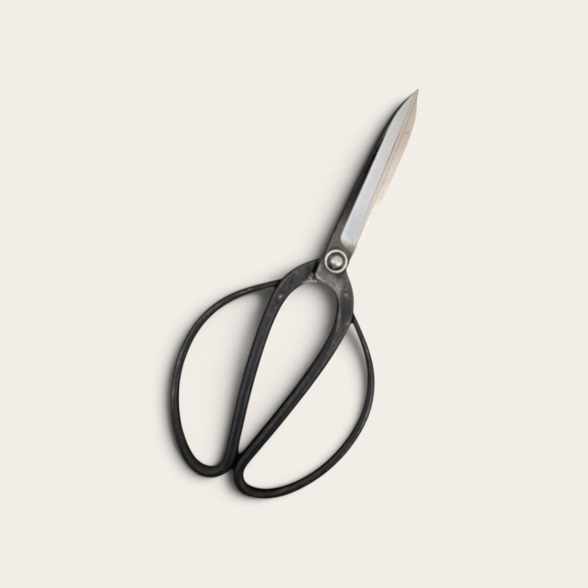 Minamoto Akitada Traditional Japanese Gardener Scissors Total Length & Blade (250mm/108mm) High-Speed Steel HSS [Traditional Hand-Forged from Scratch / Urasuki Hollow Ground / Rivet Joint]