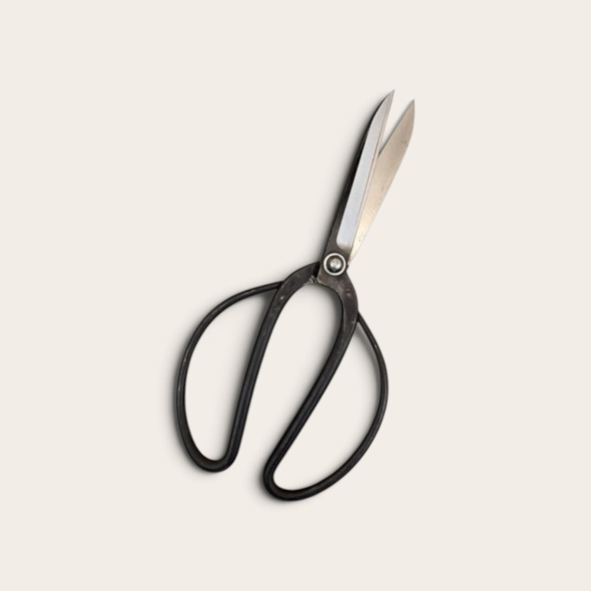 Minamoto Akitada Traditional Japanese Gardener Scissors Total Length & Blade (250mm/108mm) High-Speed Steel HSS [Traditional Hand-Forged from Scratch / Urasuki Hollow Ground / Rivet Joint]
