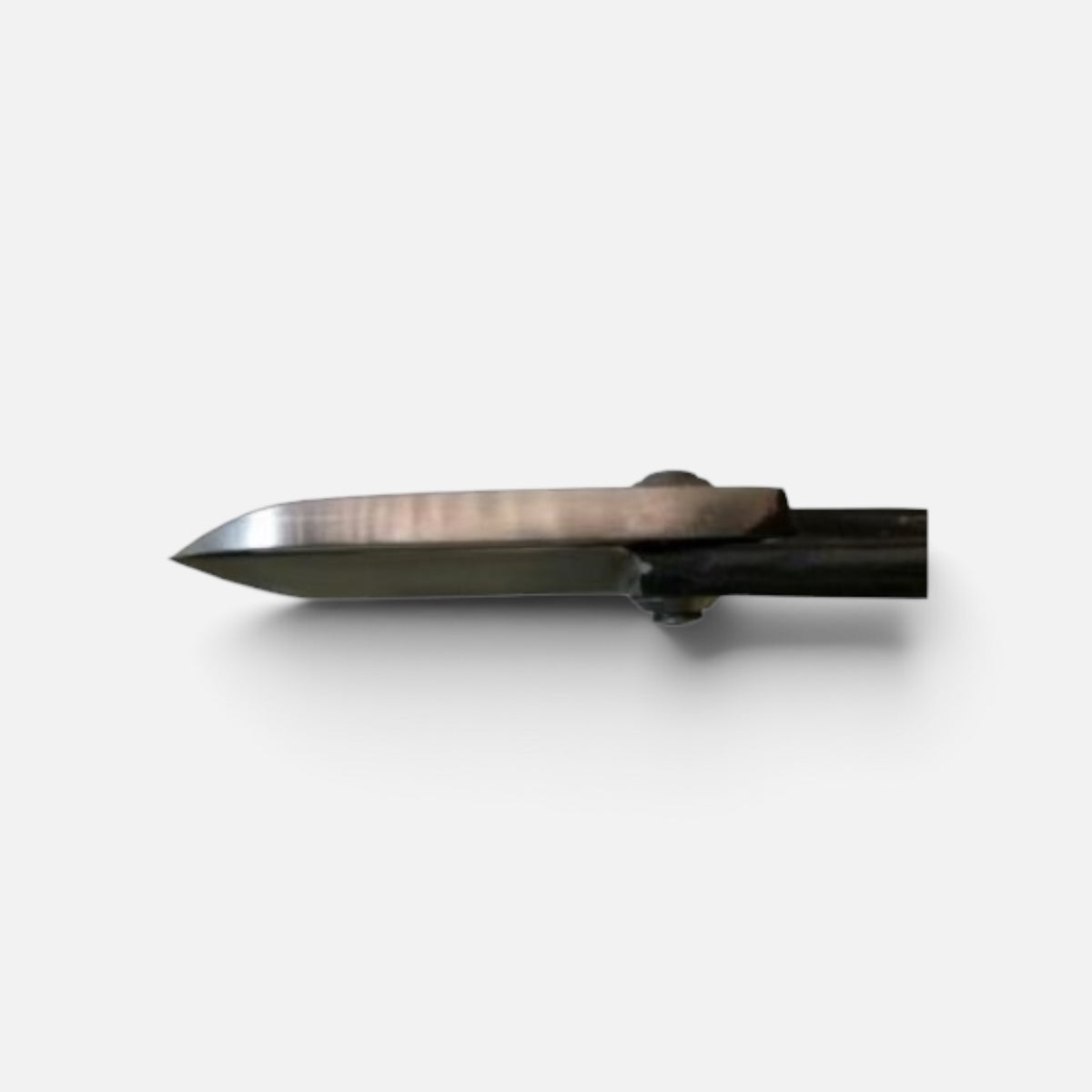 Minamoto Akitada Ichimatsu-Style Traditional Japanese Gardener Scissors Total Length & Blade (225mm/78mm) Shirogami White Paper Steel [Traditional Hand-Forged from Scratch / Urasuki Hollow Ground / Rivet Joint]