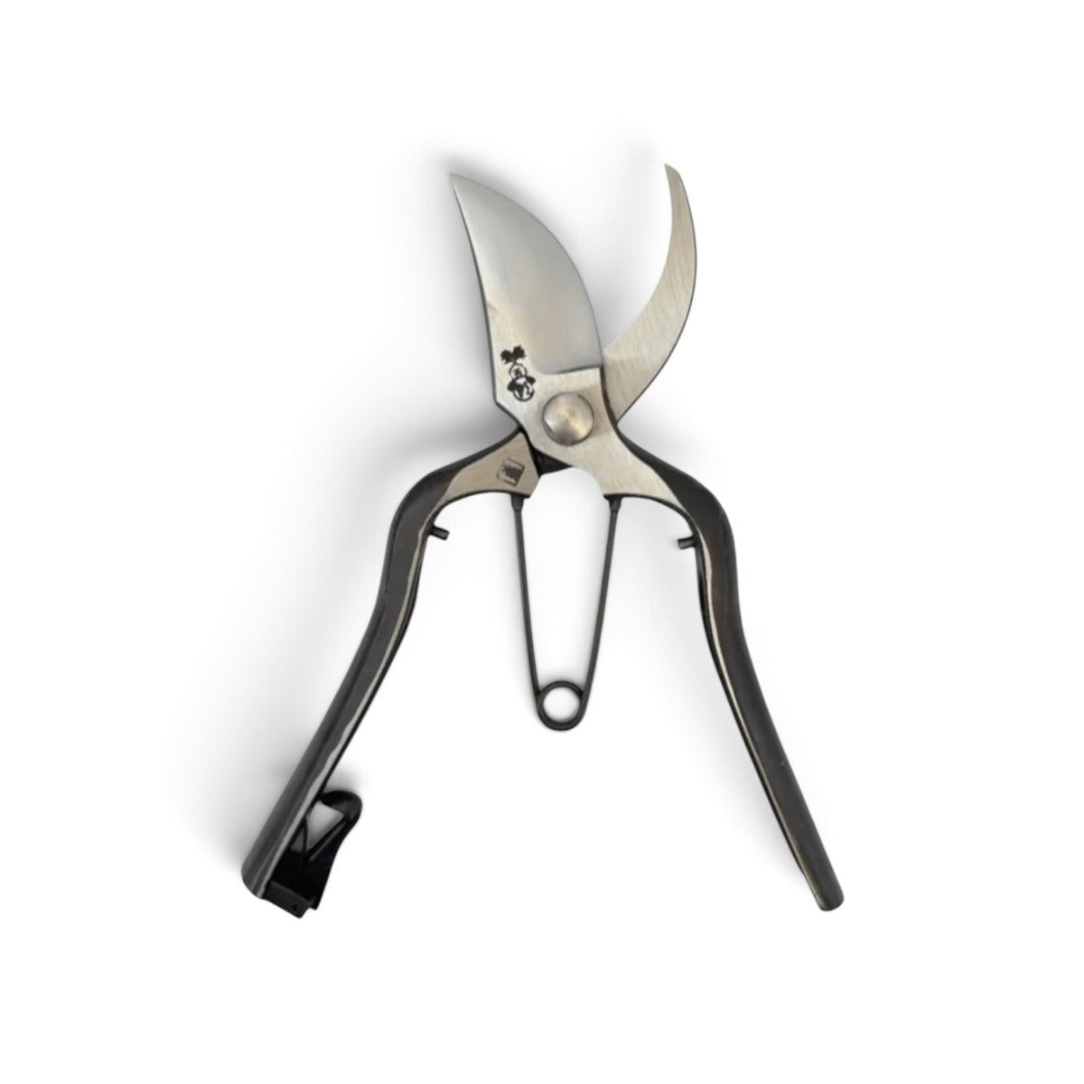 Gorosaku Professional Pruning Secateurs B-Type Heavy-Duty Model Total Length & Blade: 205mm / 65mm High-Carbon Cutlery Steel Blade [Traditional Hand Forged from Scratch / Hollow Ground Back / Twisted Blade / Screw Joint]