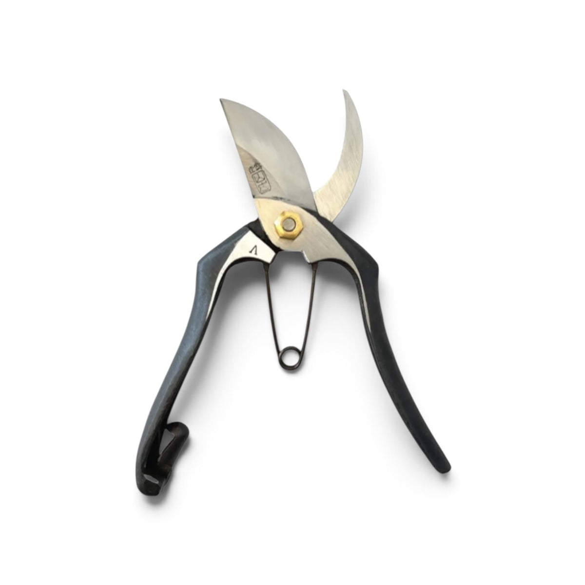 Yamahiro Professional Pruning Secateurs A-Type Total Length & Blade: 200mm / 65mm Premium Cutlery Steel [Traditional Hand Forged from Scratch / Hollow Ground Back / Twisted Blade / Screw Joint / All-Round Geometry]