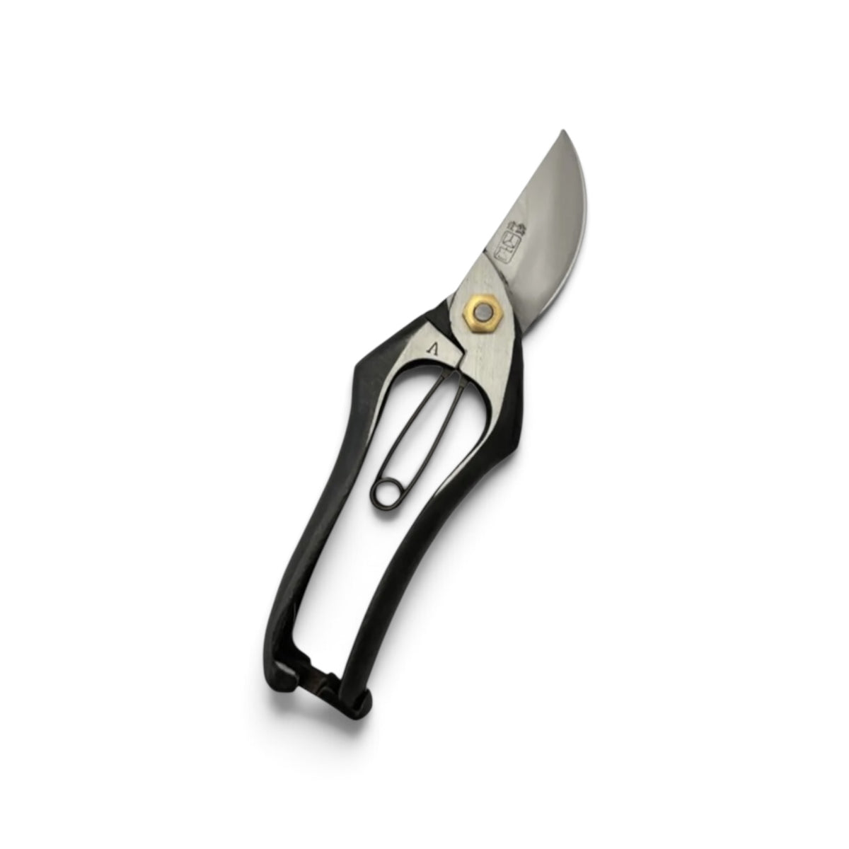 Yamahiro Professional Pruning Secateurs A-Type Total Length & Blade: 200mm / 65mm Premium Cutlery Steel [Traditional Hand Forged from Scratch / Hollow Ground Back / Twisted Blade / Screw Joint / All-Round Geometry]