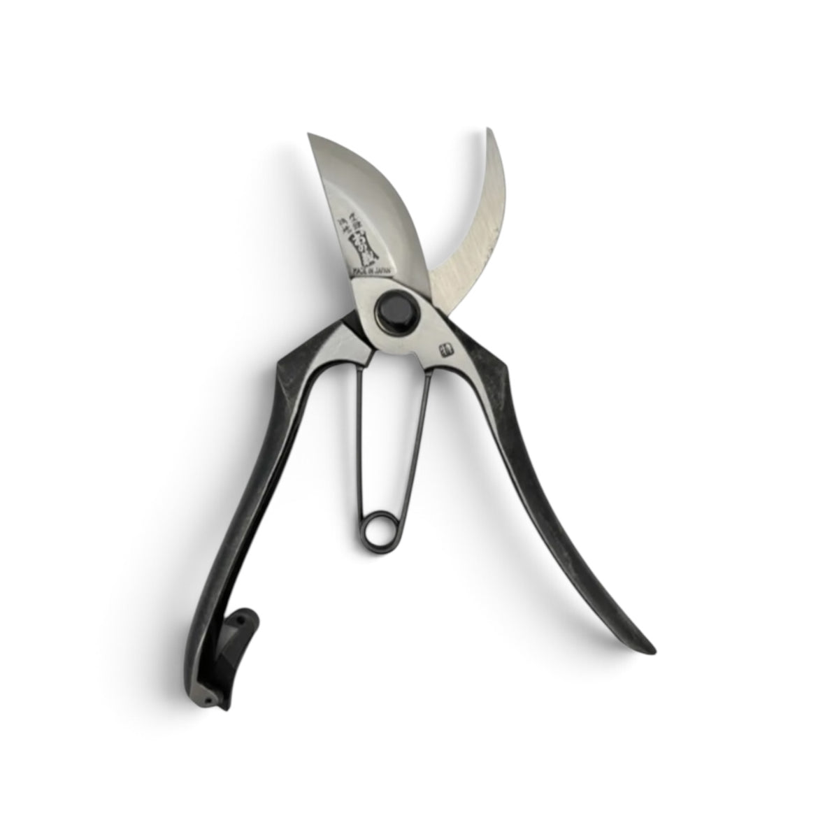 Onoyoshi Professional Pruning Secateurs A-Type 200mm Total Length & Blade: 200mm / 65mm High-Grade Cutlery Steel [Traditional Hand Forged from Scratch / Hollow Ground Back / Twisted Blade / Screw Joint / Low-Resistance Blade]