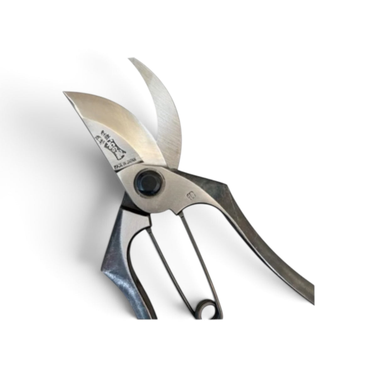 Onoyoshi Professional Pruning Secateurs Total Length & Blade: 200mm / 64mm High-Grade Cutlery Steel [Traditional Hand Forged from Scratch / Hollow Ground Back / Twisted Blade/ Screw Joint]