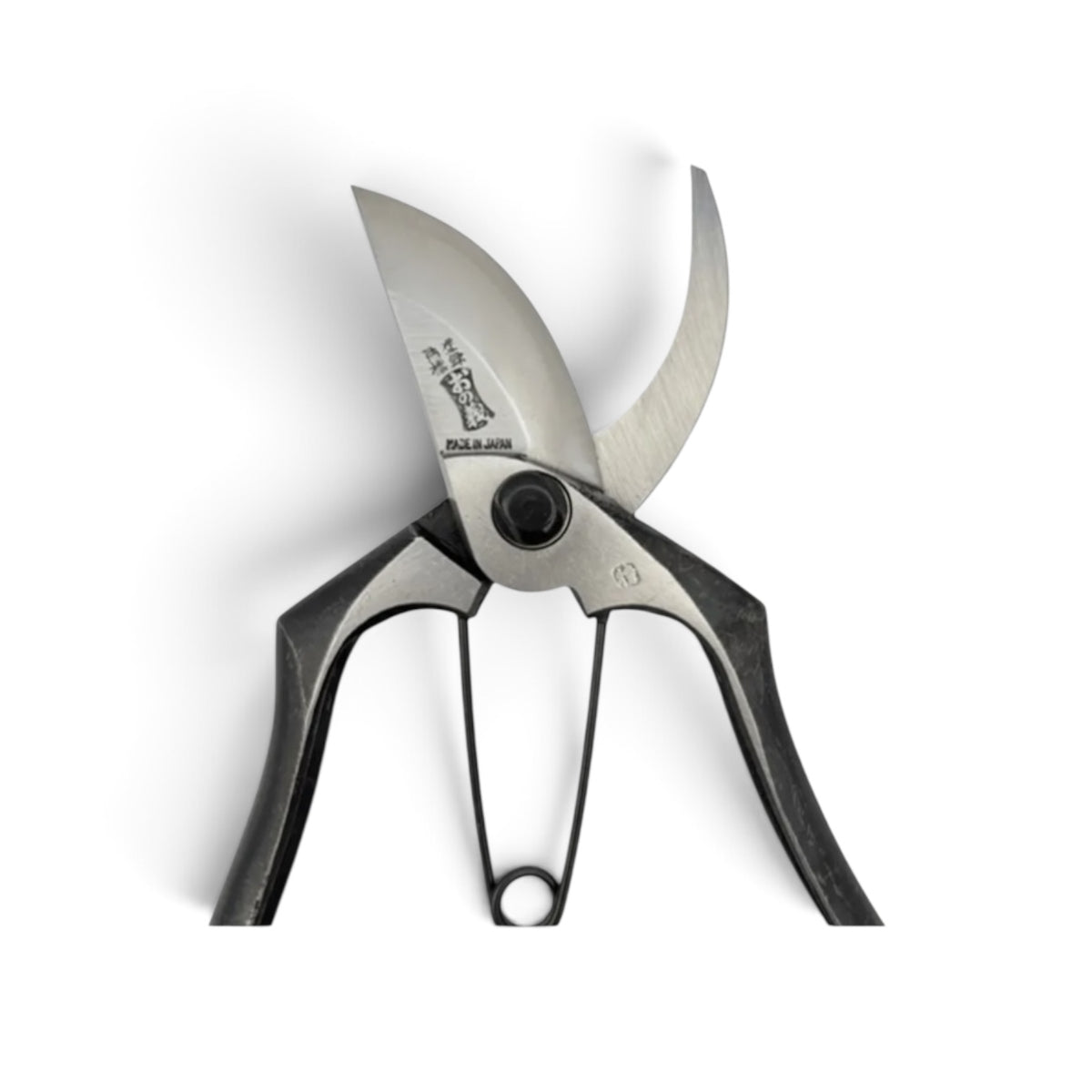 Onoyoshi Professional Pruning Secateurs Total Length & Blade: 225mm / 74mm High-Grade Cutlery Steel [Traditional Hand Forged from Scratch /Hollow Ground Back / Twisted Blade/ Screw Joint / Low-Resistance Blade / Large Capacity