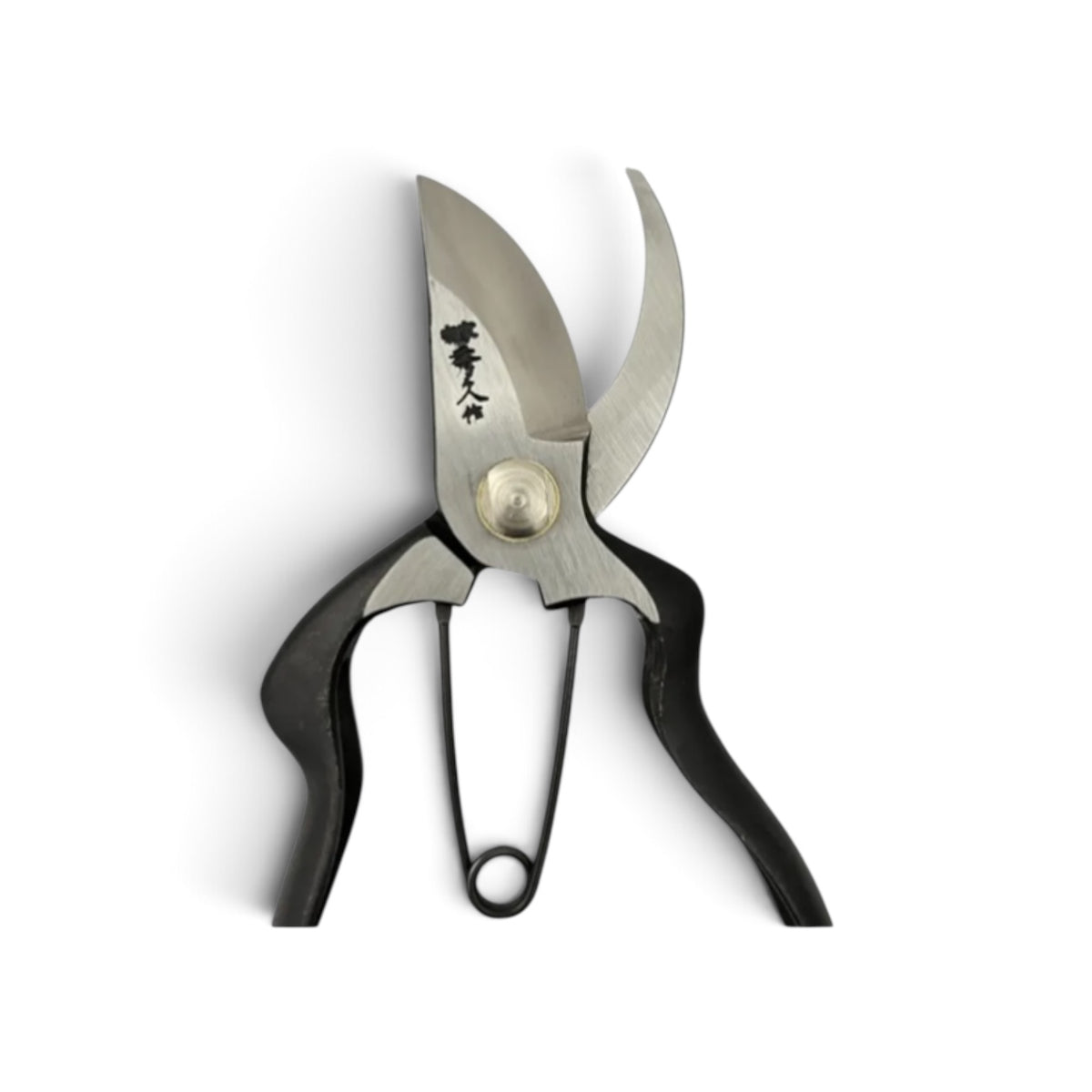 Hidehisa Professional Pruning Secateurs Total Length & Blade: 185mm / 57mm High-Carbon Cutlery Steel [Traditional Hand Forged from Scratch / Hollow Ground Back / Twisted Blade / Screw Join /Ergonomic Contour Handle / Slim Low-Resistance Blade]