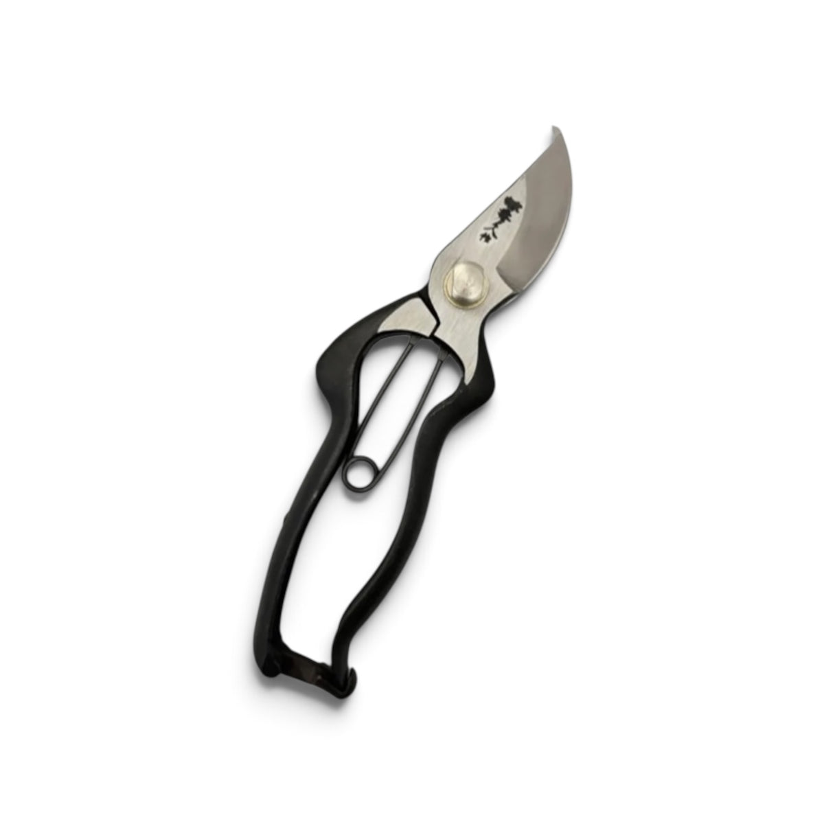 Hidehisa Professional Pruning Secateurs Total Length & Blade: 185mm / 57mm High-Carbon Cutlery Steel [Traditional Hand Forged from Scratch / Hollow Ground Back / Twisted Blade / Screw Join /Ergonomic Contour Handle / Slim Low-Resistance Blade]