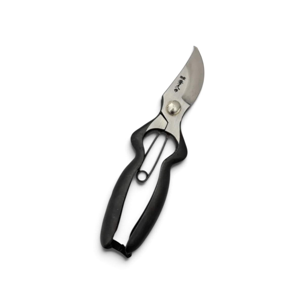 Hidehisa Professional Pruning Secateurs Wide-Grip Model Total Length & Blade: 200mm / 63mm High-Carbon Cutlery Steel [Traditional Hand Forged from Scratch/ Hollow Ground Back / Twisted Blade/ Screw Joint / Wide Rounded Comfort Handle Geometry]