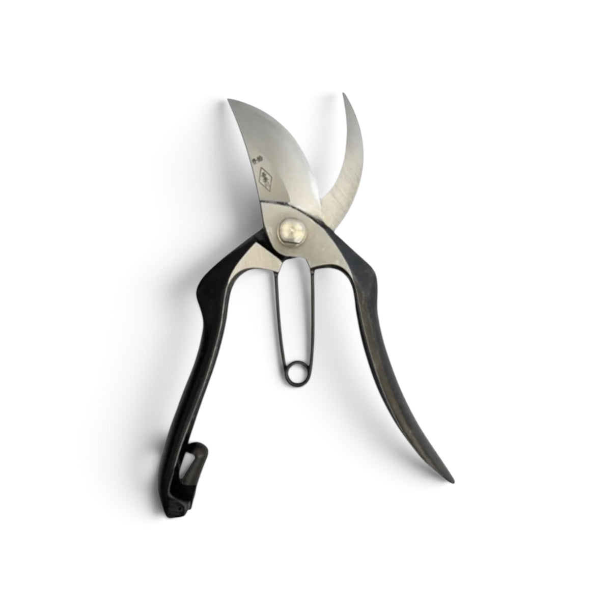 Azumagawa Professional Pruning Secateurs Total Length & Blade: 200mm / 64mm High-Grade Special Steel [Traditional Hand Forged from Scratch / Hollow Ground Back / Twisted Blade / Screw Joint / Thin Low-Resistance Blade]