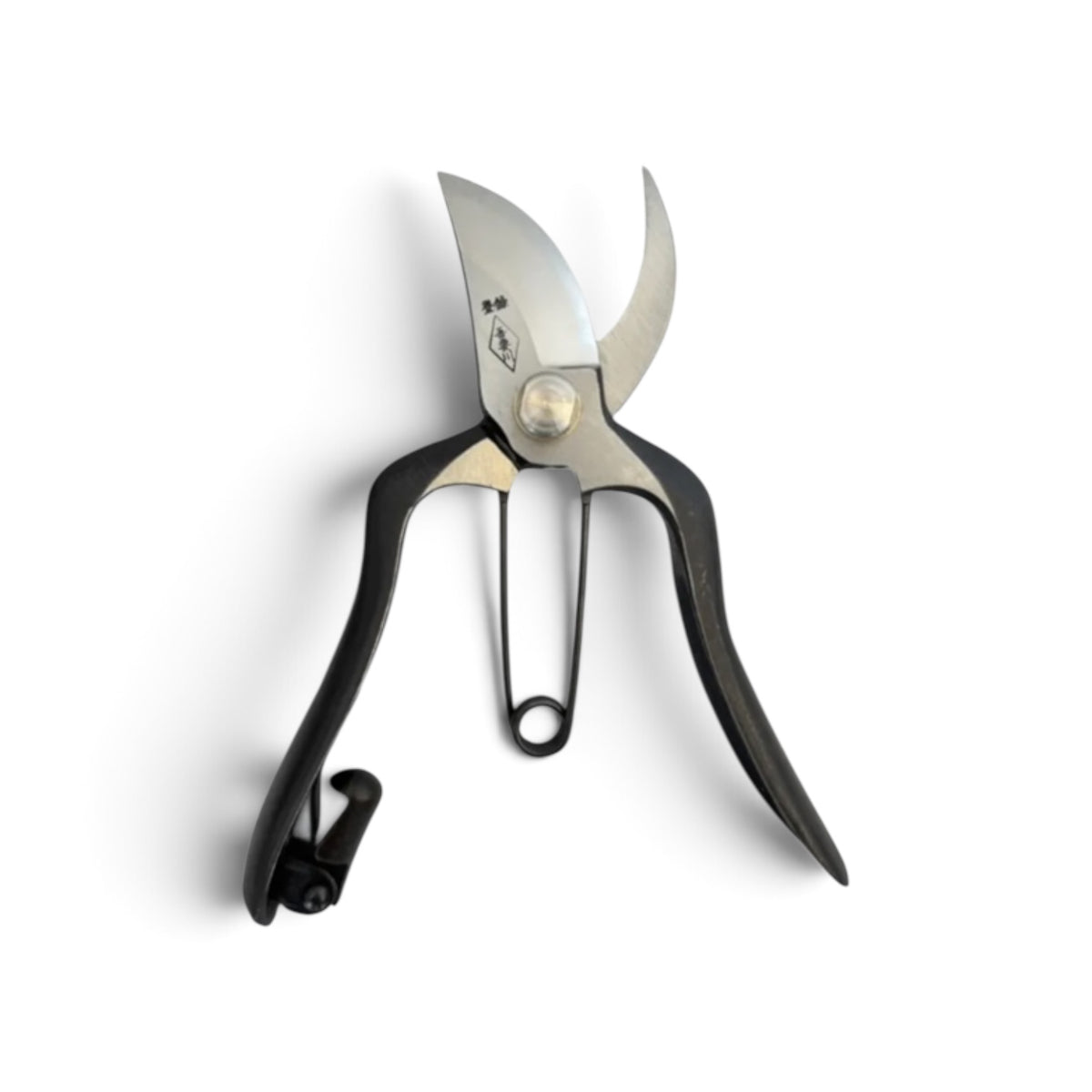 Azumagawa Professional Hand-Forged Pruning Secateurs Compact-Mid Model Total Length / Blade 165mm / 50mm High-Grade Special Steel [Traditional Hand Forged from Scratch / Hollow Ground Back / Twisted Blade / Screw Joint /Durable Blade Geometry]