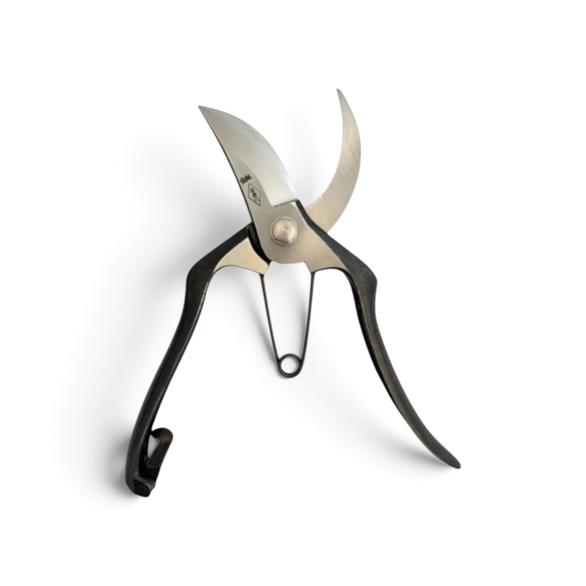 Azumagawa Professional Pruning Secateurs Large Model Total Length & Blade: 215mm / 70mm High-Grade Special Steel [Traditional Hand Forged from Scratch / Hollow Ground Back / Twisted Blade / Screw Joint]