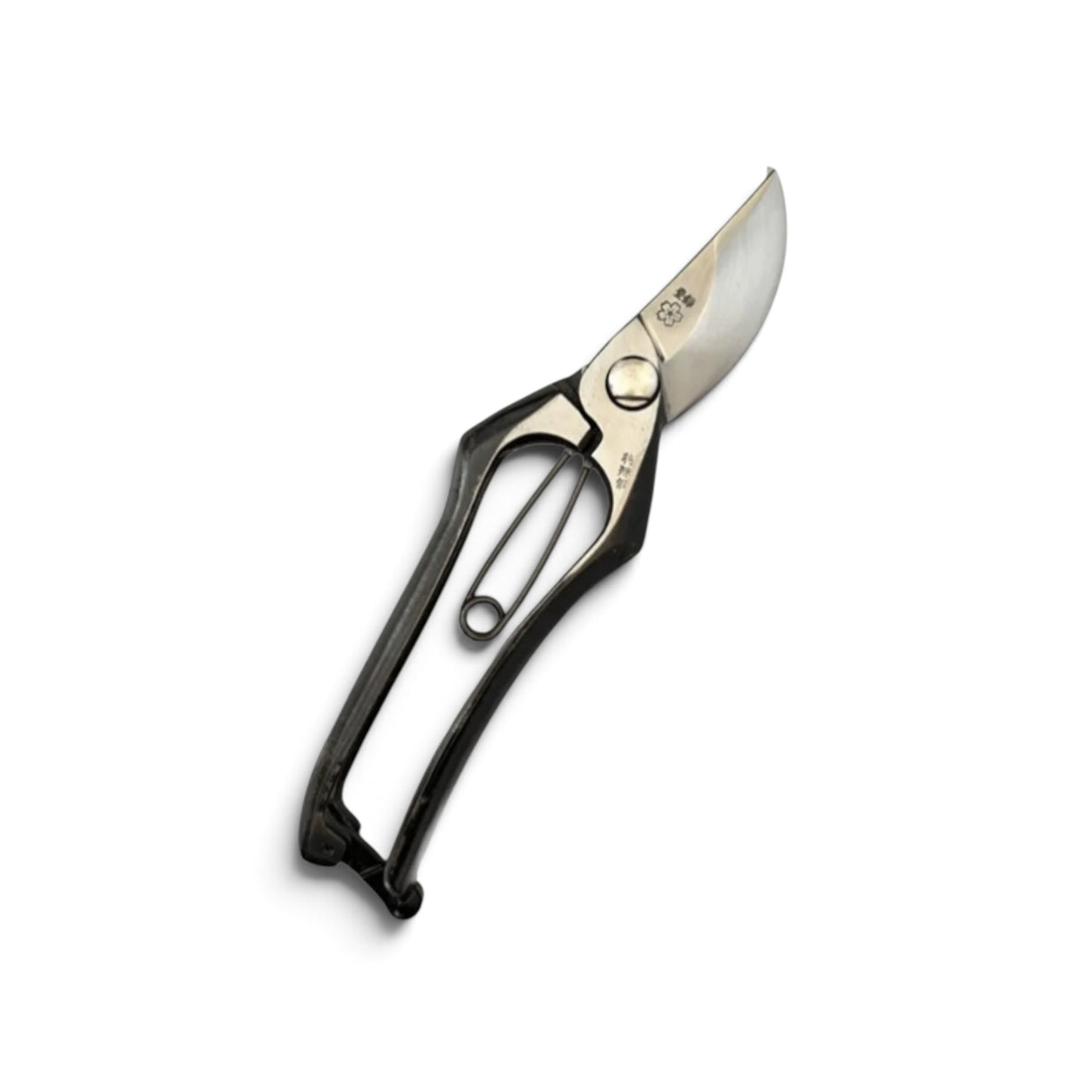 SAKURA Professional Pruning Secateurs Large Model Total Length & Blade 225mm / 75mm Japanese Cutlery Steel [Traditional Hand Forged from Scratch / Hollow Ground Back / Twisted Blade / Screw Joint / Smooth Curved Ergonomic Handle]