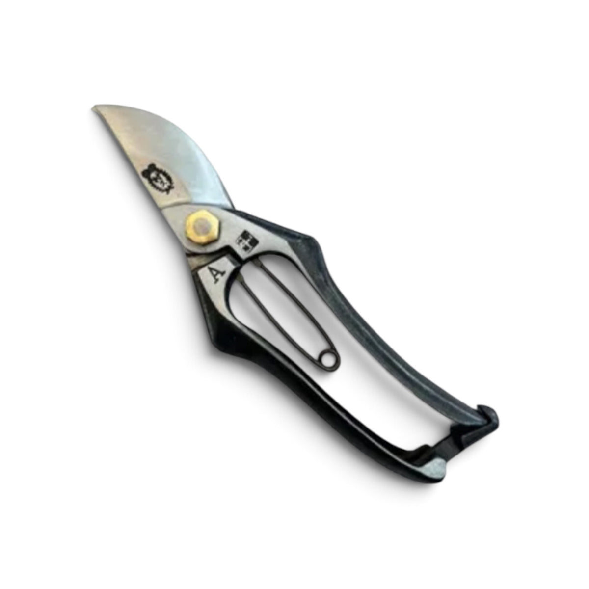 Murahisa Master Blacksmith Pruning Secateurs Total Length & Blade 180mm/60mm High-Grade Japanese Carbon Steel [Traditional Hand Forged from Scratch / Hollow Ground Back / Twisted Blade / Screw Joint / Master Hand-Finished Crafts]
