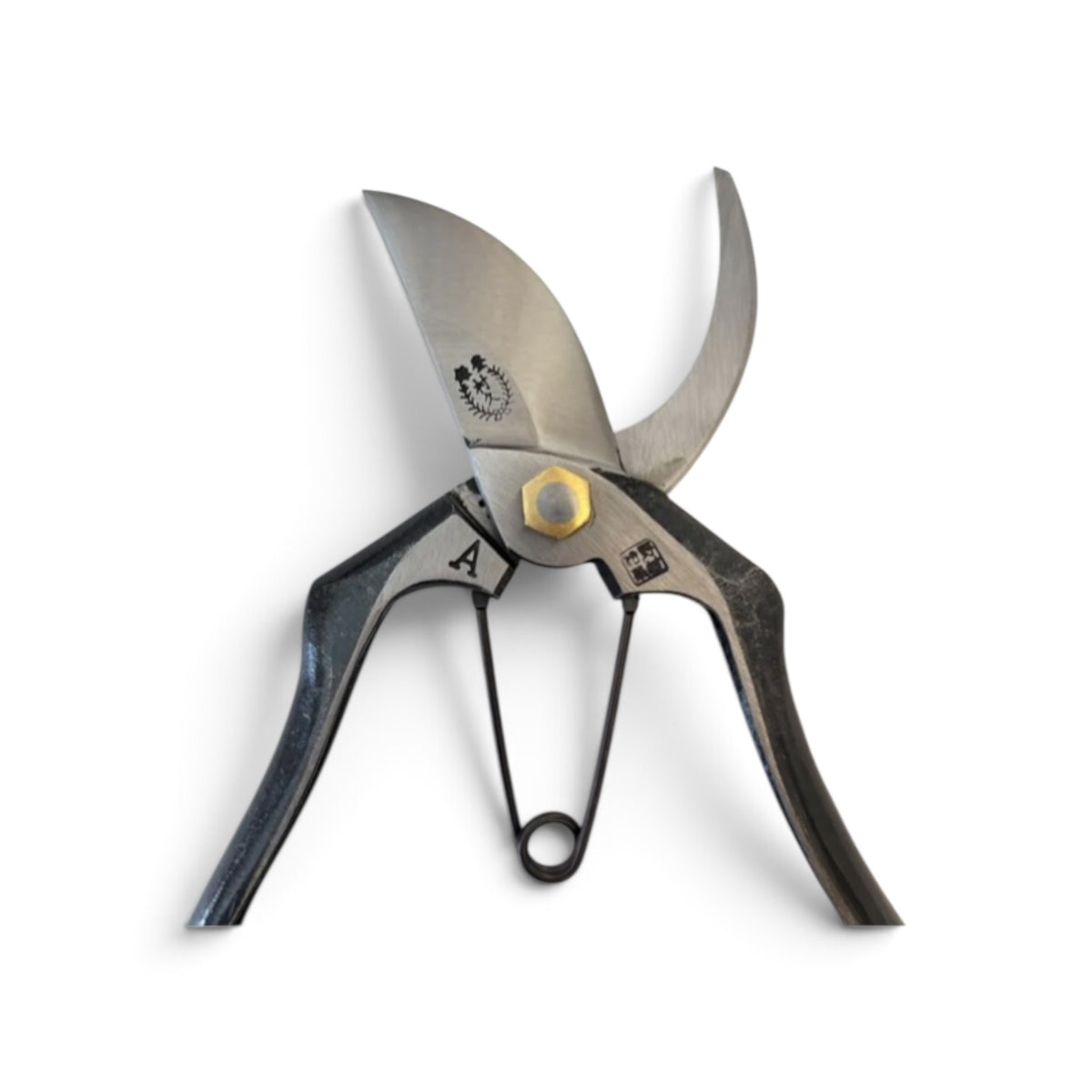 Murahisa Master Blacksmith Pruning Secateurs Total Length & Blade: 200m/67mm High-Grade Japanese Carbon Steel [Traditional Hand Forged from Scratch Hollow Ground Back / Twisted Blade / Screw Joint / Master Hand-Finished Crafts]