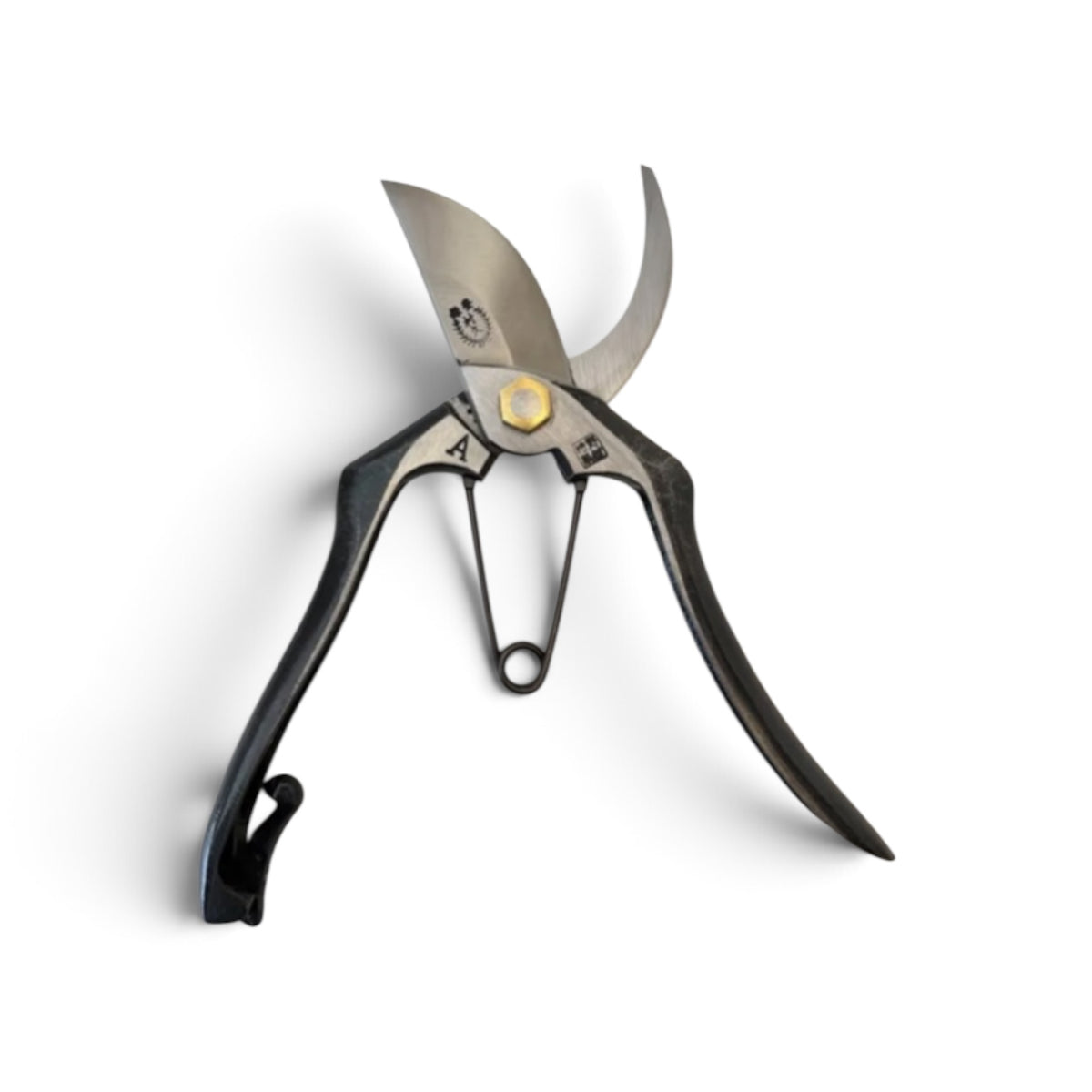 Murahisa Master Blacksmith Pruning Secateurs Total Length & Blade: 200m/67mm High-Grade Japanese Carbon Steel [Traditional Hand Forged from Scratch Hollow Ground Back / Twisted Blade / Screw Joint / Master Hand-Finished Crafts]