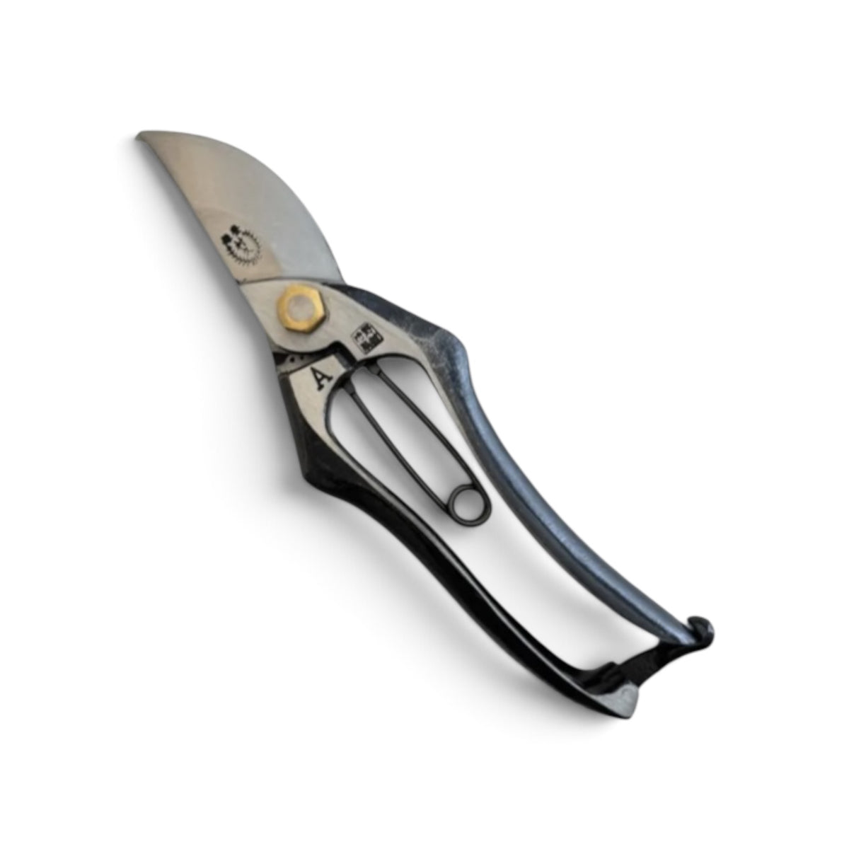Murahisa Master Blacksmith Pruning Secateurs Total Length & Blade: 200m/67mm High-Grade Japanese Carbon Steel [Traditional Hand Forged from Scratch Hollow Ground Back / Twisted Blade / Screw Joint / Master Hand-Finished Crafts]