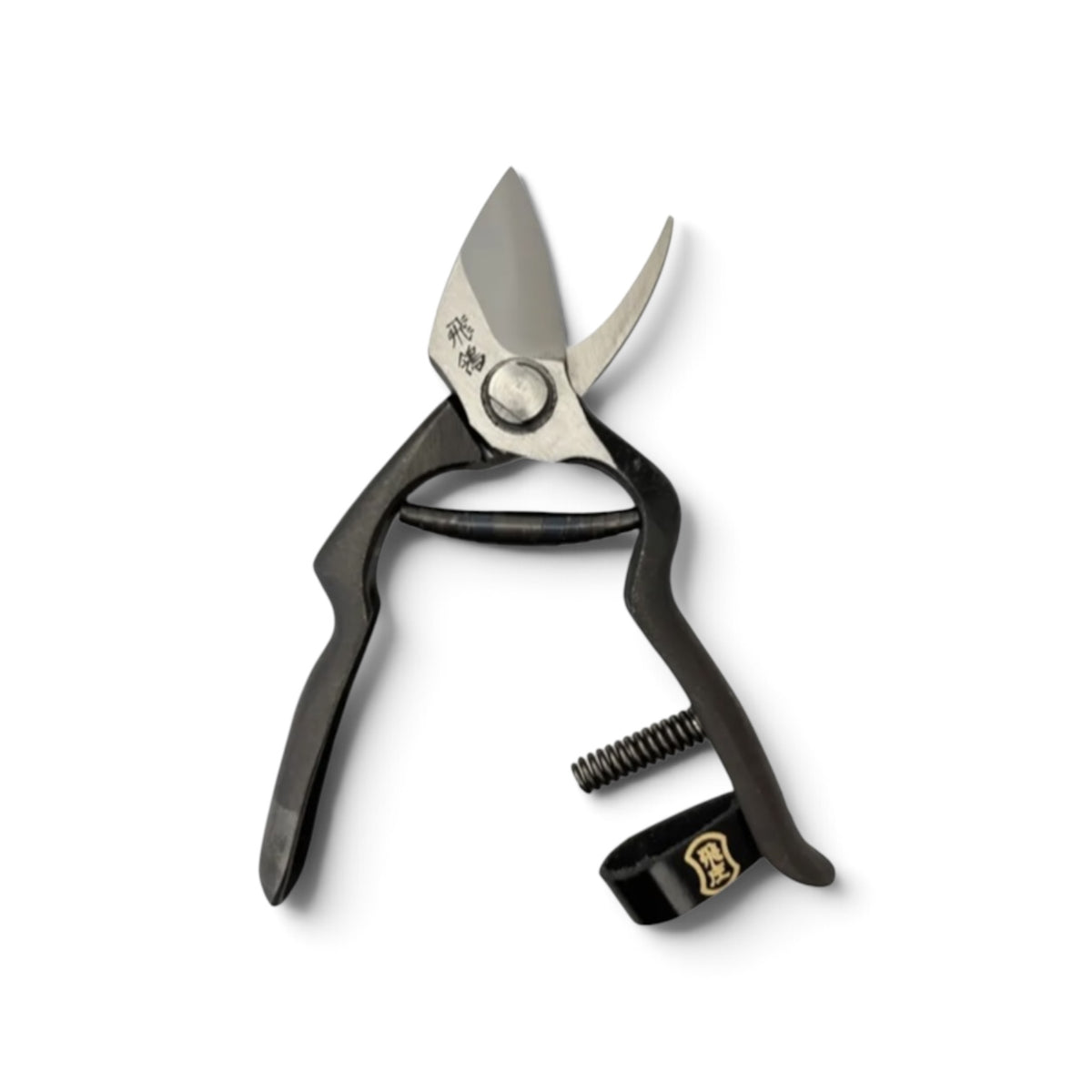 Tobisho Professional Pruning Secateurs Compact Model (Hirei)
Total Length & Blade: 165mm/46mm High-Carbon Steel [Traditional Hand-Forged from Scratch / Hollow Ground Back / Twisted Blade / Screw Joint / Set Blade / Leather Strap Lock]