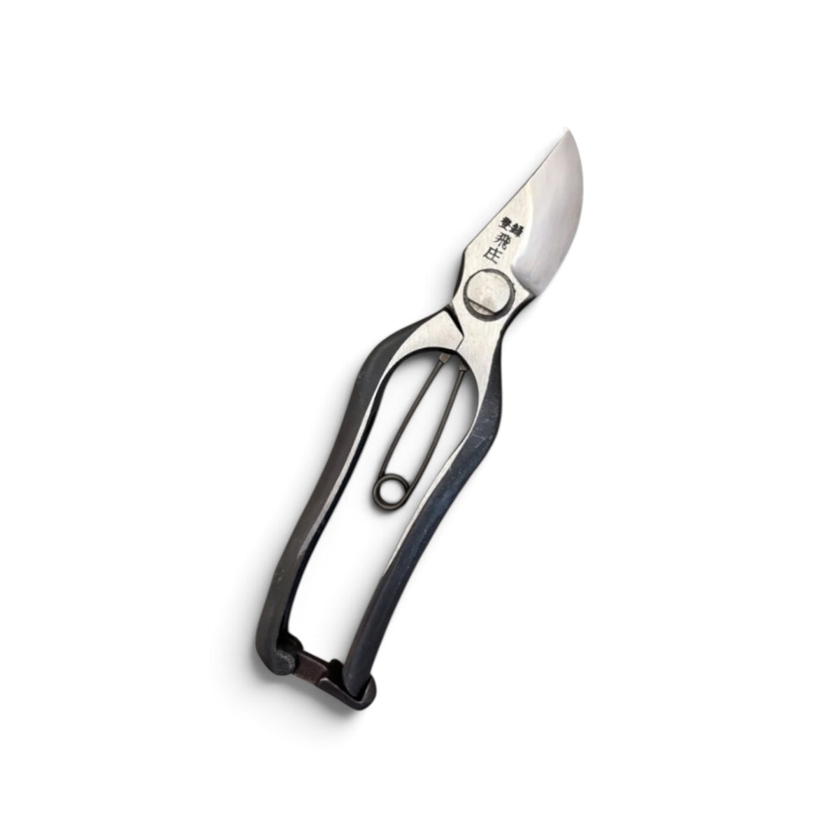 Tobisho Professional Pruning Secateurs Total Length & Blade: 180mm /56mm High-Grade Japanese Carbon Cutlery Steel [Traditional Hand Forged from  Scratch / Hollow Ground Back / Twisted Blade / Screw Joint / Power-Leverage Handle]