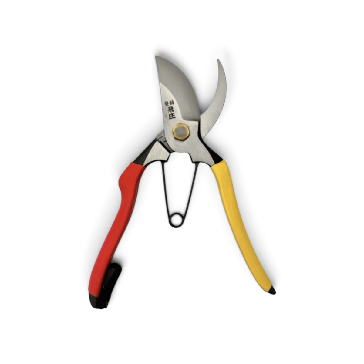 Tobisho Professional Pruning Secateurs Total Length & Blade: 200mm/ 64mm High-Grade Japanese Carbon Cutlery Steel [Machine-Forged & Hand-Finished / Hollow Ground Back / Twisted Blade / Screw Joint / Full-Size Ergonomic Geometry]
