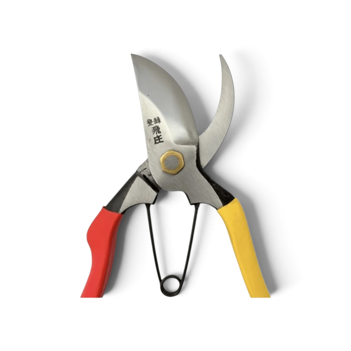 Tobisho Professional Pruning Secateurs Total Length & Blade: 200mm/ 64mm High-Grade Japanese Carbon Cutlery Steel [Machine-Forged & Hand-Finished / Hollow Ground Back / Twisted Blade / Screw Joint / Full-Size Ergonomic Geometry]