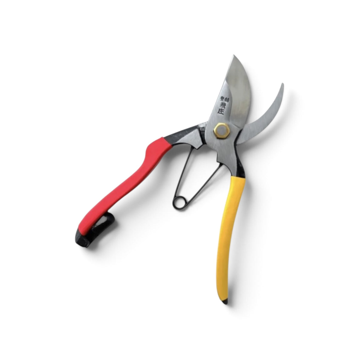 Tobisho Professional Pruning Secateurs Total Length & Blade: 200mm/ 64mm High-Grade Japanese Carbon Cutlery Steel [Machine-Forged & Hand-Finished / Hollow Ground Back / Twisted Blade / Screw Joint / Full-Size Ergonomic Geometry]